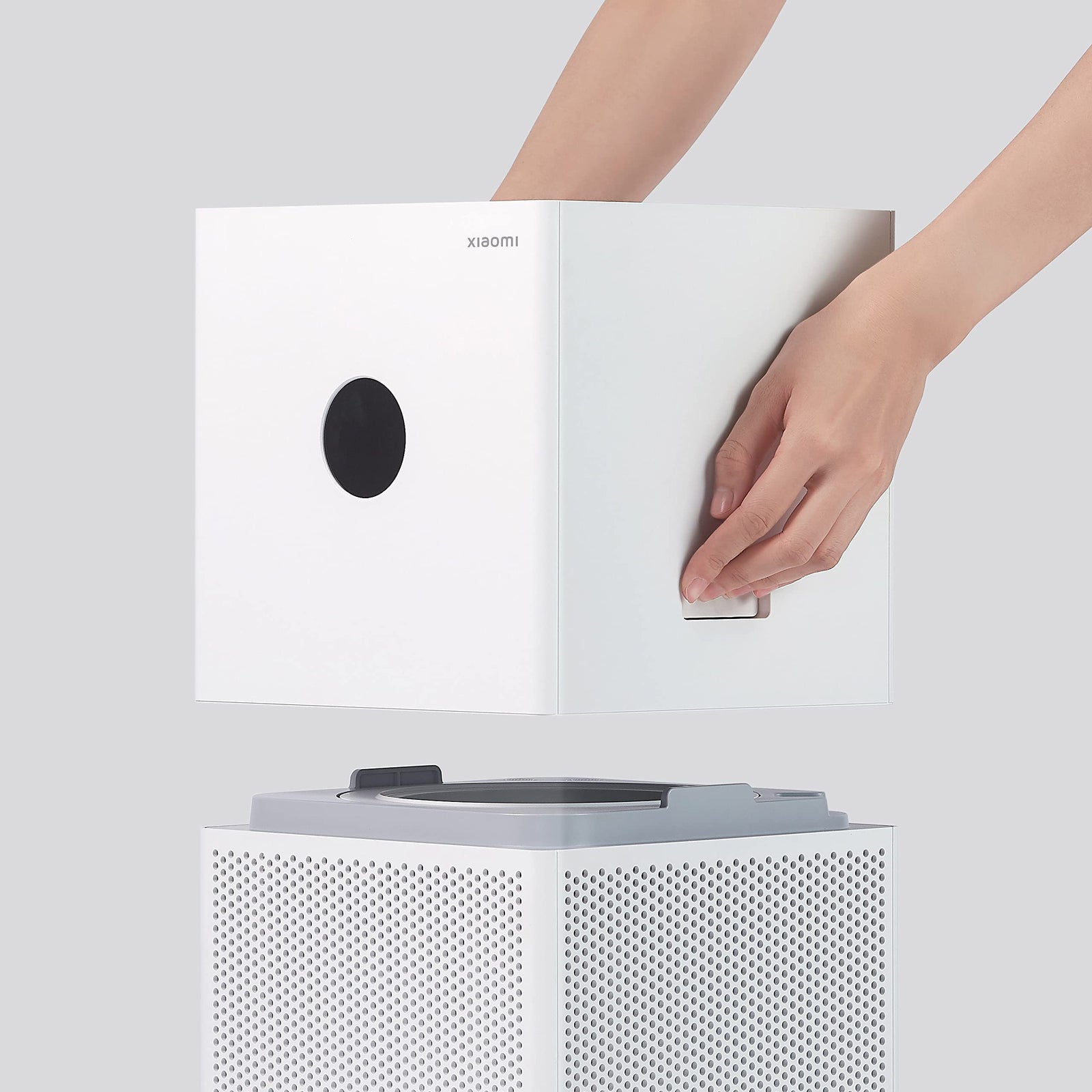 Xiaomi Smart Air Purifier 4 Lite App/Voice Control,Suitable For Large Room Smart Air Cleaner Global Version, 360 M3/H Pm Cadr, Oled Touch Screen Display - Mi Home App Works With Alexa - White
