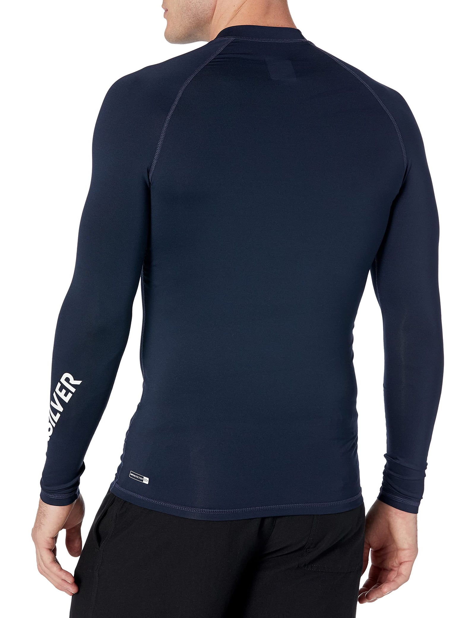 Quiksilver Men's ALL TIME LS LONG SLEEVE RASHGUARD SURF SHIRT Rash Guard Shirt