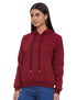 Styleville.in Women's Hoodie With Draw String And Kangaroo Pocket