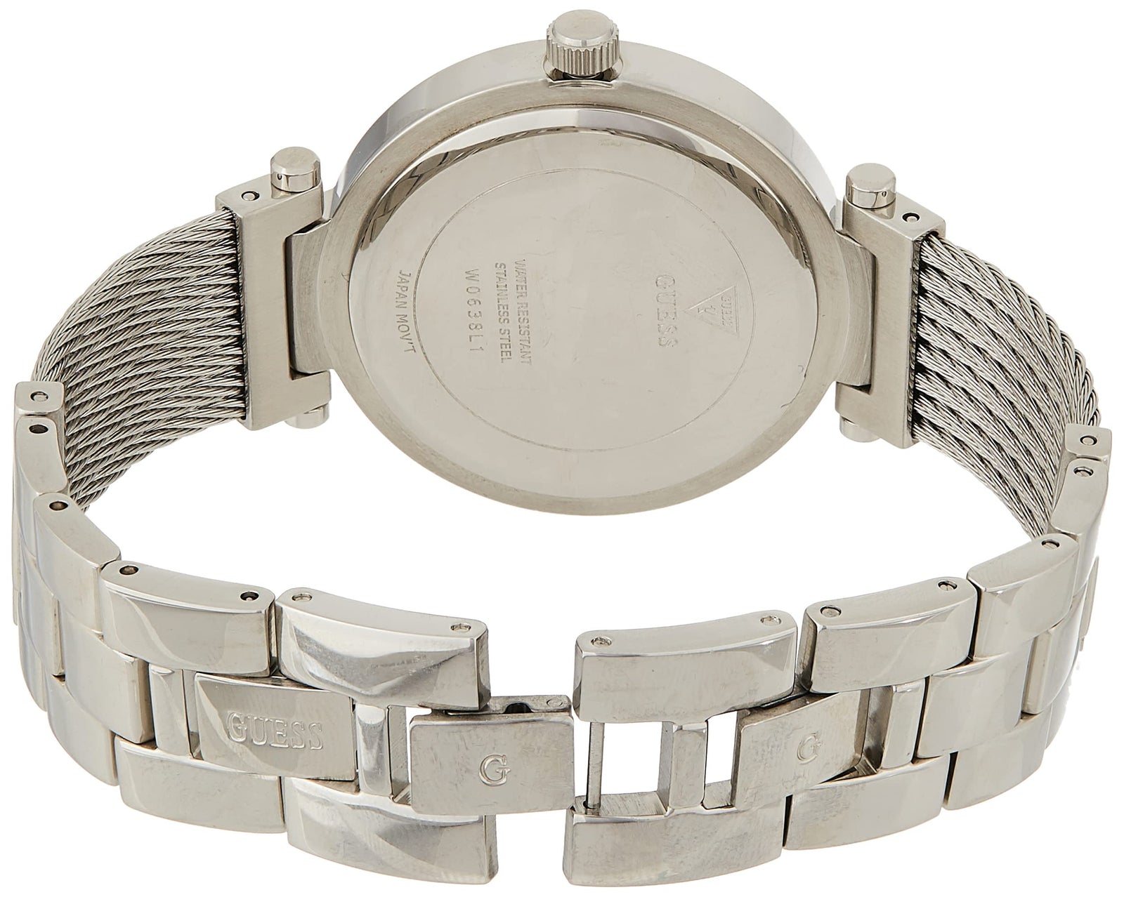 Guess Women's Watch Ladies Dress (w0638l1) Steel Size: One Size)