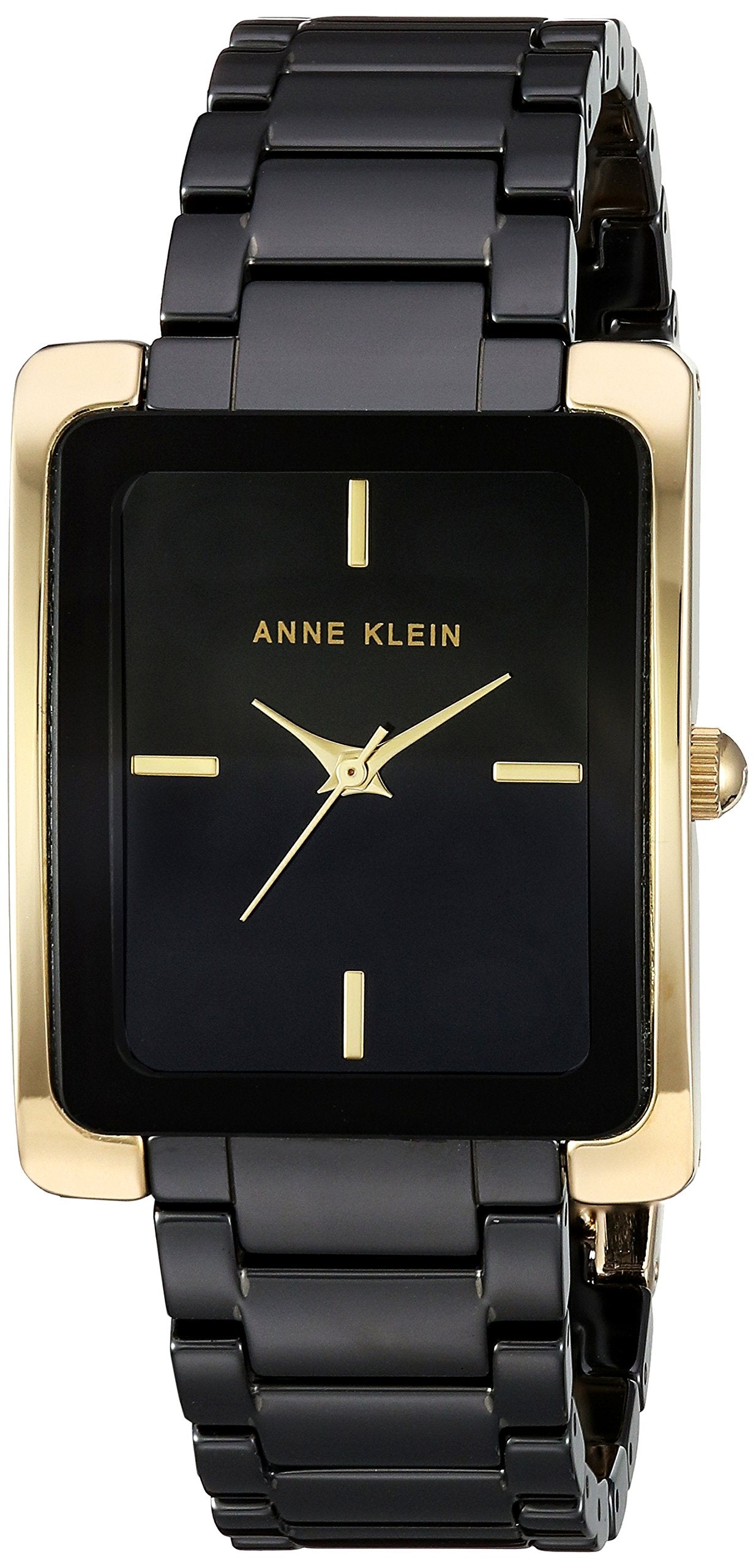 Anne Klein Women's Ceramic Bracelet Watch, Quartz Movement