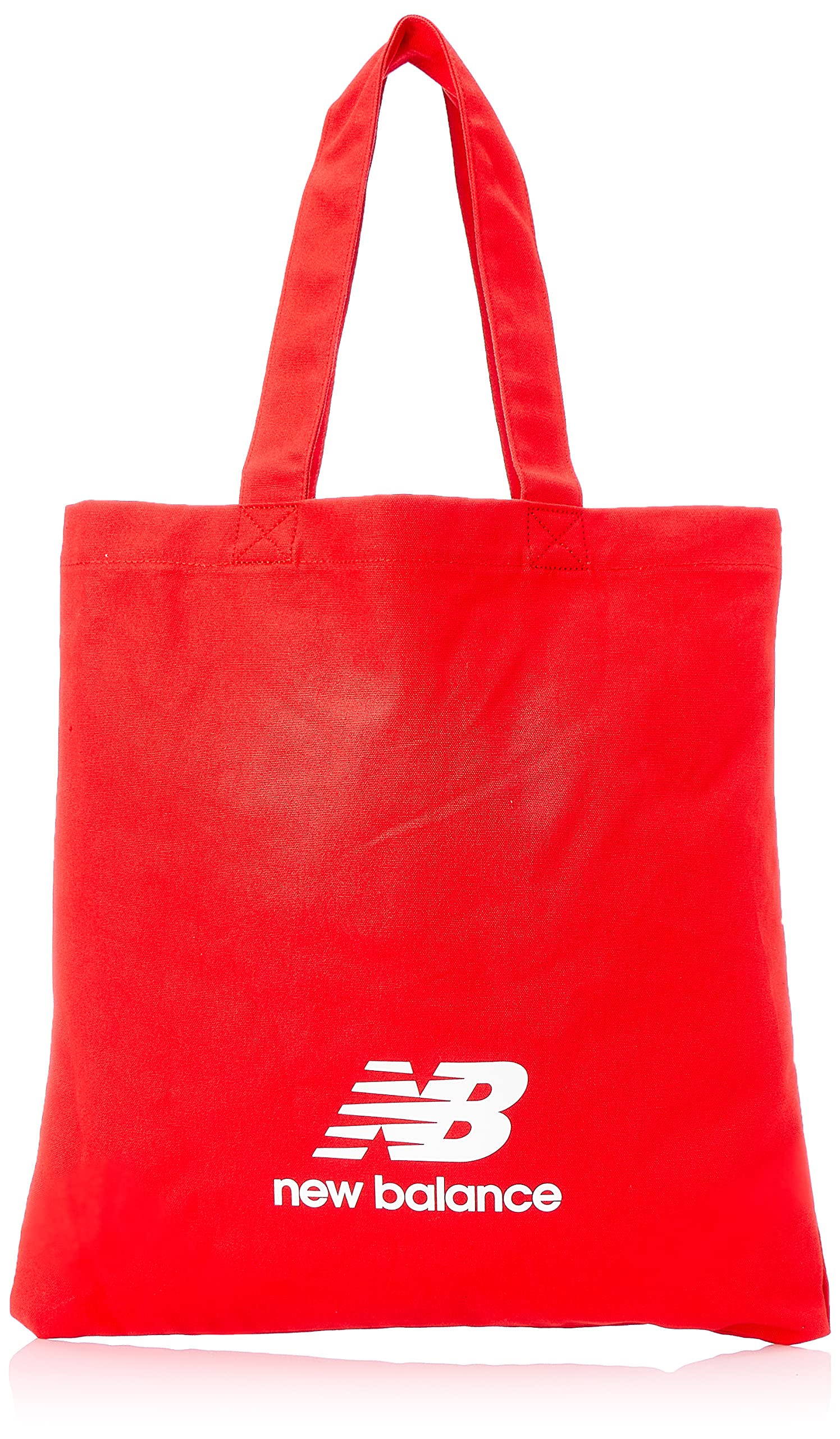 New Balance Printed Logo Top Handle Unisex Tote Bag - Red