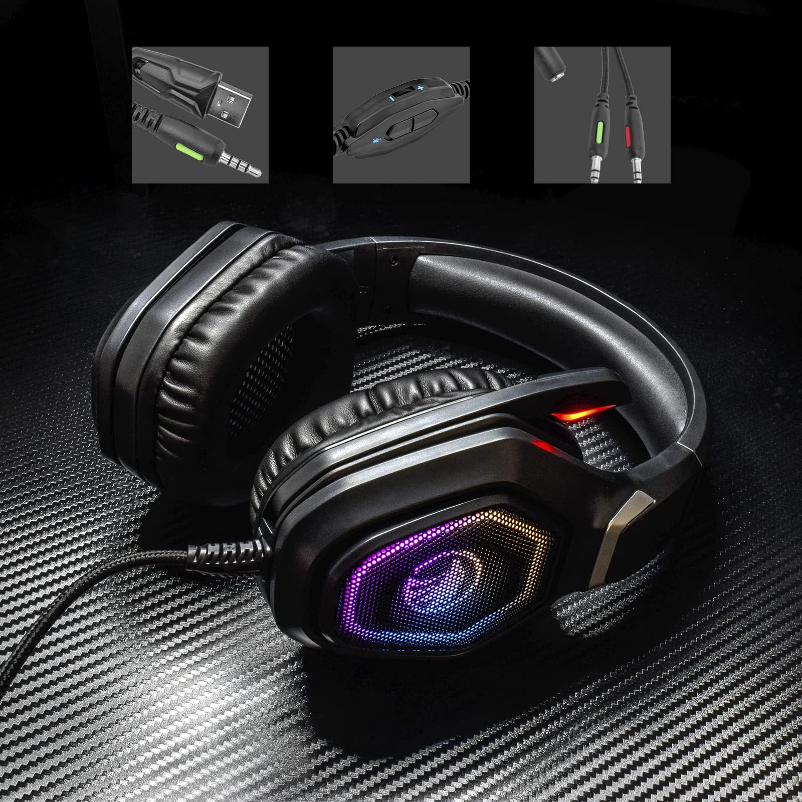 havit H659d Gaming Headphones RGB