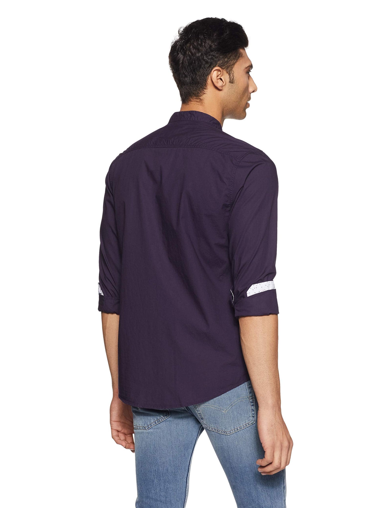 DIVERSE Men's Solid Regular fit Casual Shirt