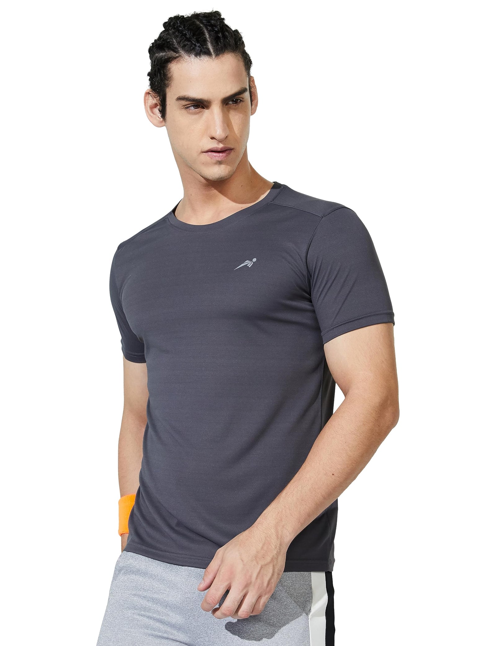 Amazon Brand - Symactive Men's Round Neck Sports T-Shirt