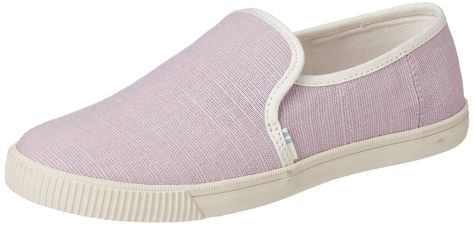 TOMS Contrast Trim Canvas Slip-on Shoes for Women