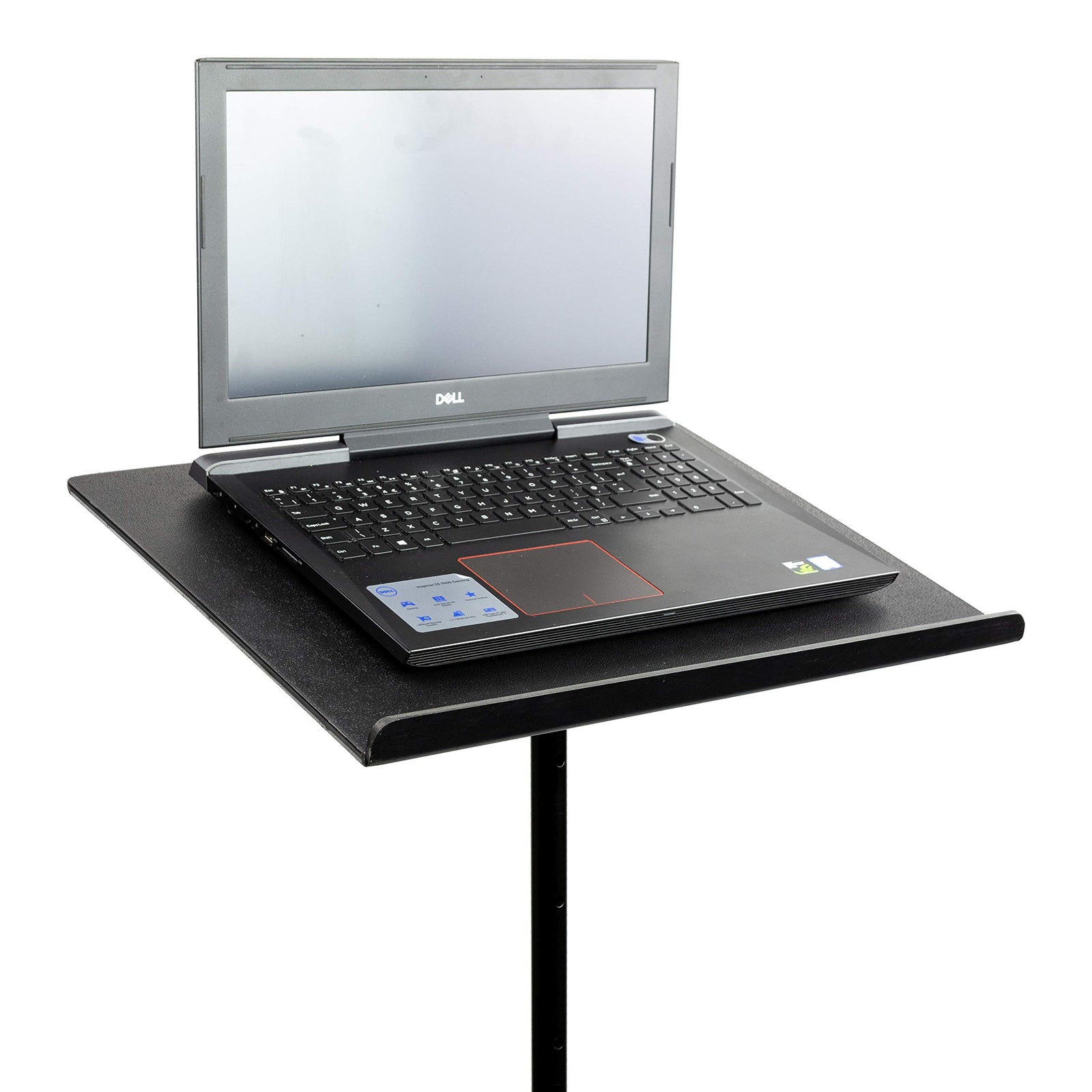 RockJam RJLP3 Heavy Duty Projector Stand Laptop Stand or Temporary Standing Desk with Tripod Body and Textured Plate