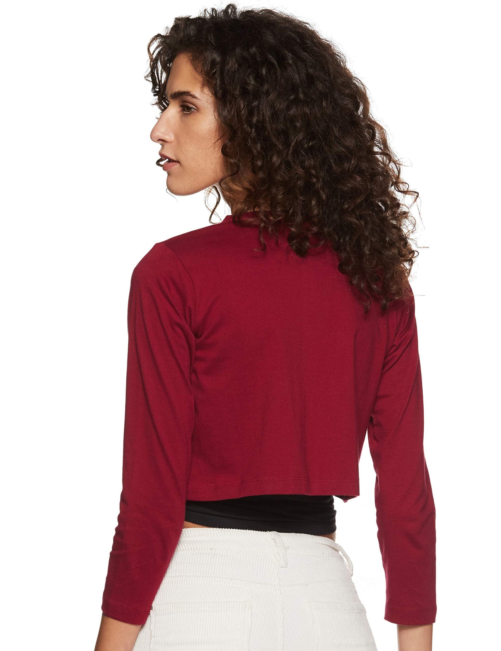 KRAVE Women's Wine Shrug