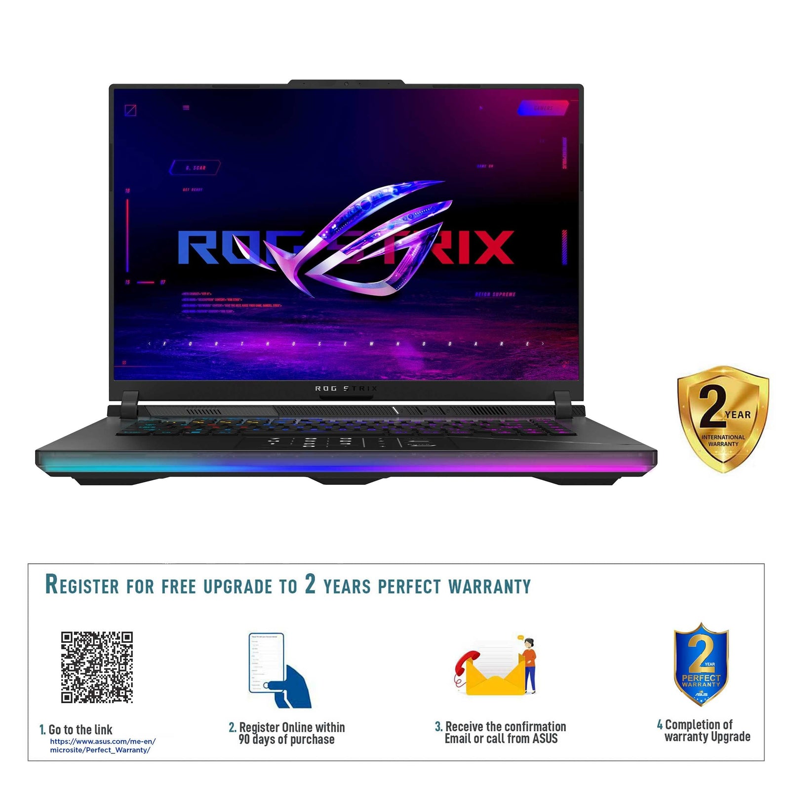 Asus ROG Strix SCAR 16 G634JZ-NM063W Gaming Laptop - Core i9 - 32GB - 2TB SSD - 16 inch - WIN11 - Black