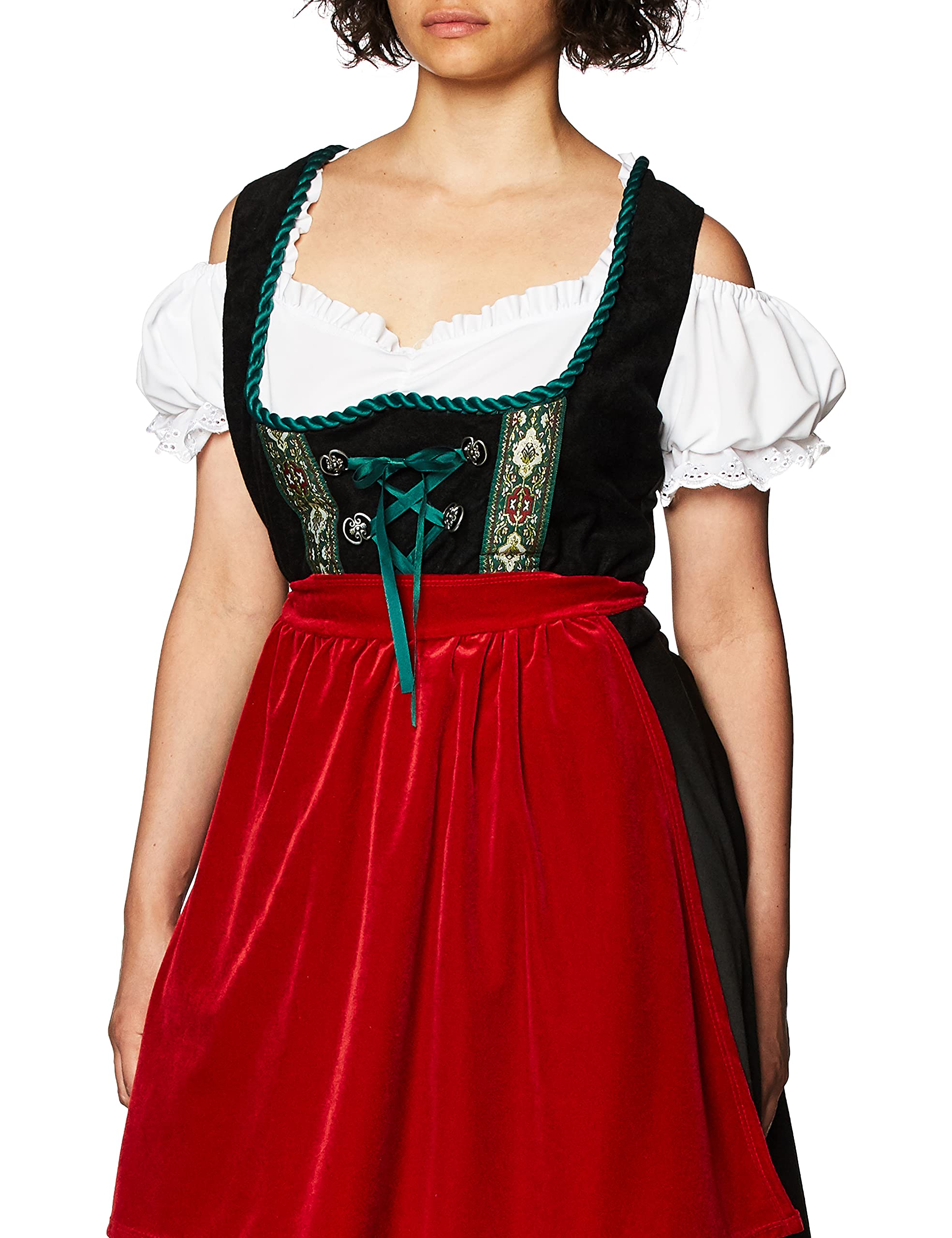 California Costumes Women's Oktoberfest Fraulein Costume, black/Red