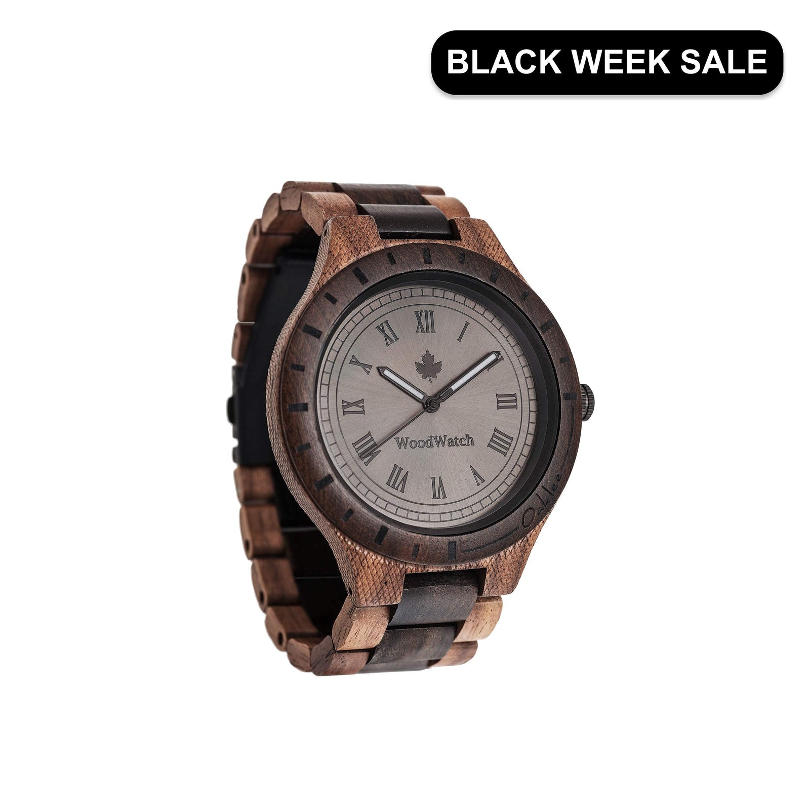 WoodWatch Oaklee Stroopie Edition ORIGINALS Gents (SKU No. WW-O-OWS)