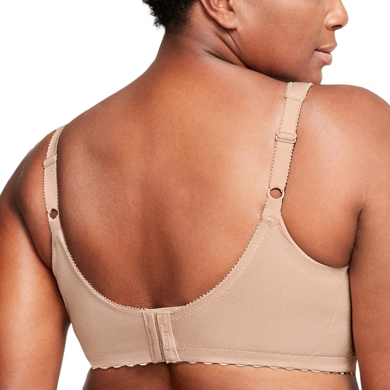 Glamorise womens Magiclift Cotton Support Bra Wirefree #1001 Full Coverage Bra (pack of 1)