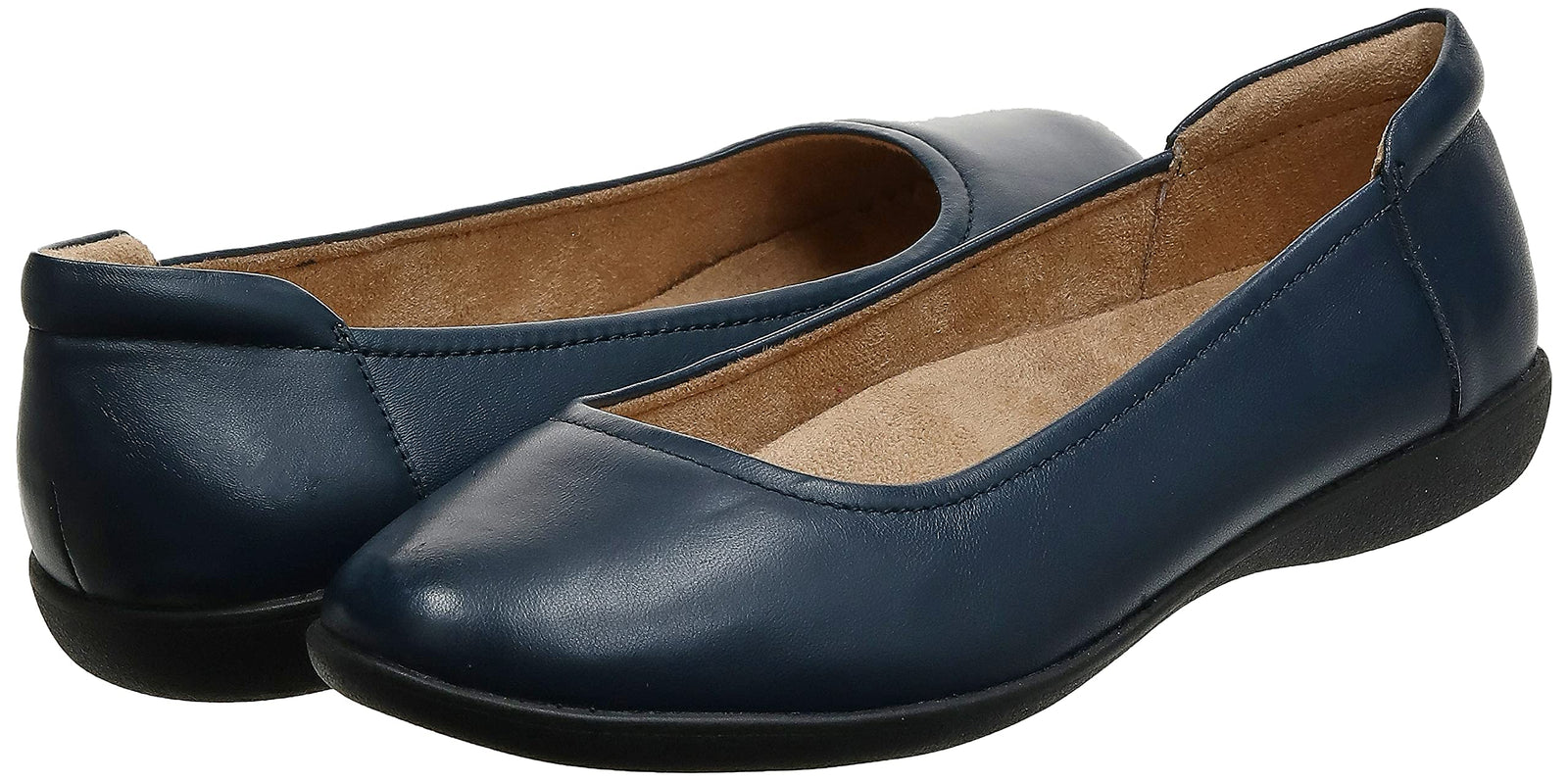 Naturalizer Women's Flexy Ballet Flat, Navy