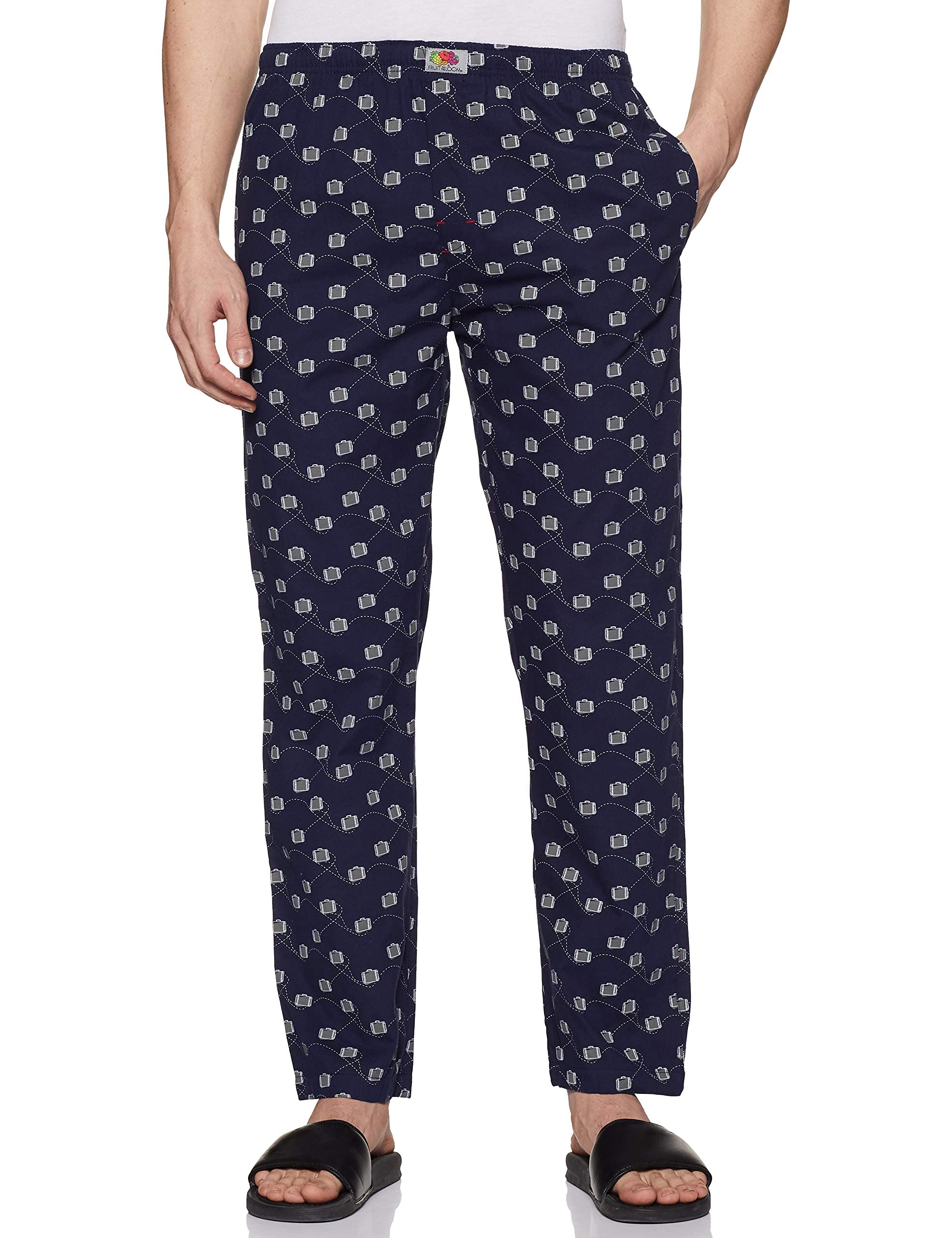 Fruit Of The Loom Men's Unwind Printed Pyjama