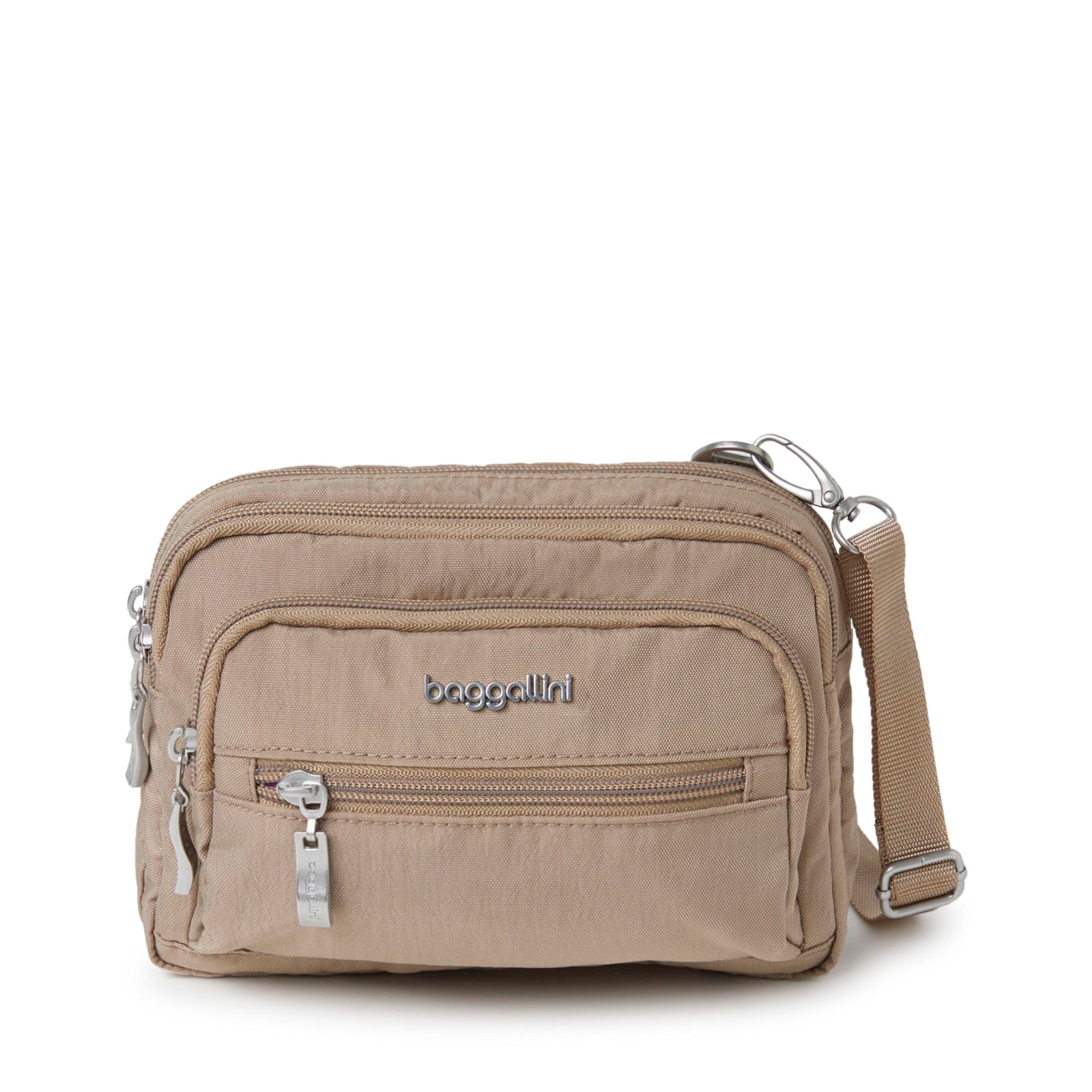 Baggallini Triple Zip Bagg