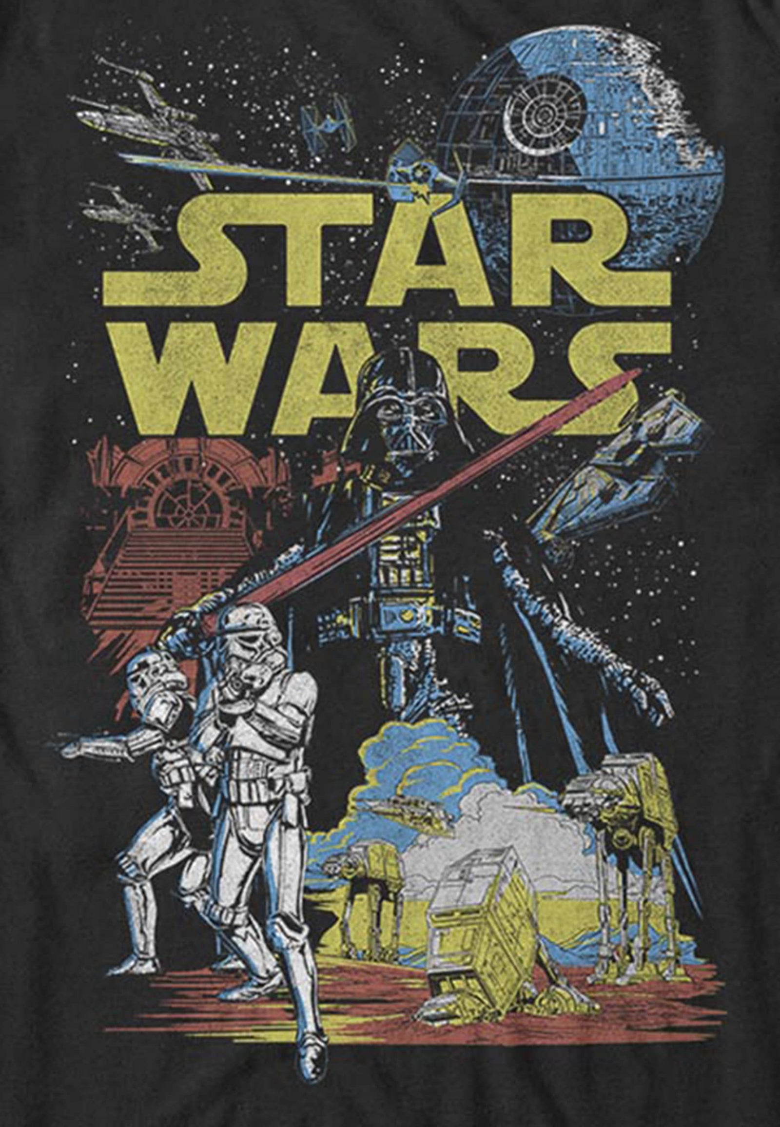 Star Wars Men's shirtrebel rebel rebel Classic Graphic T-Shirt