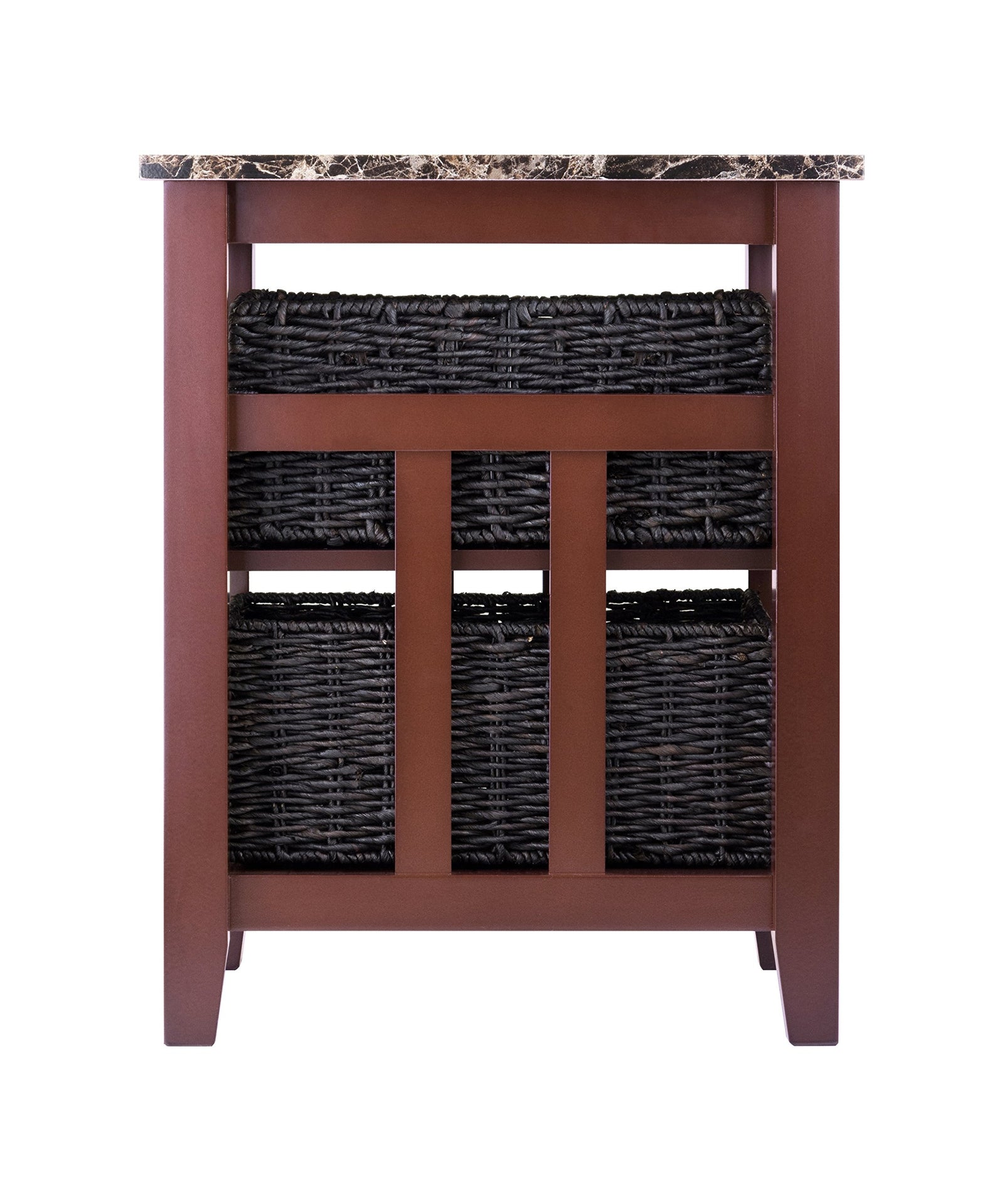 Winsome Zoey Accent Table, Chocolate