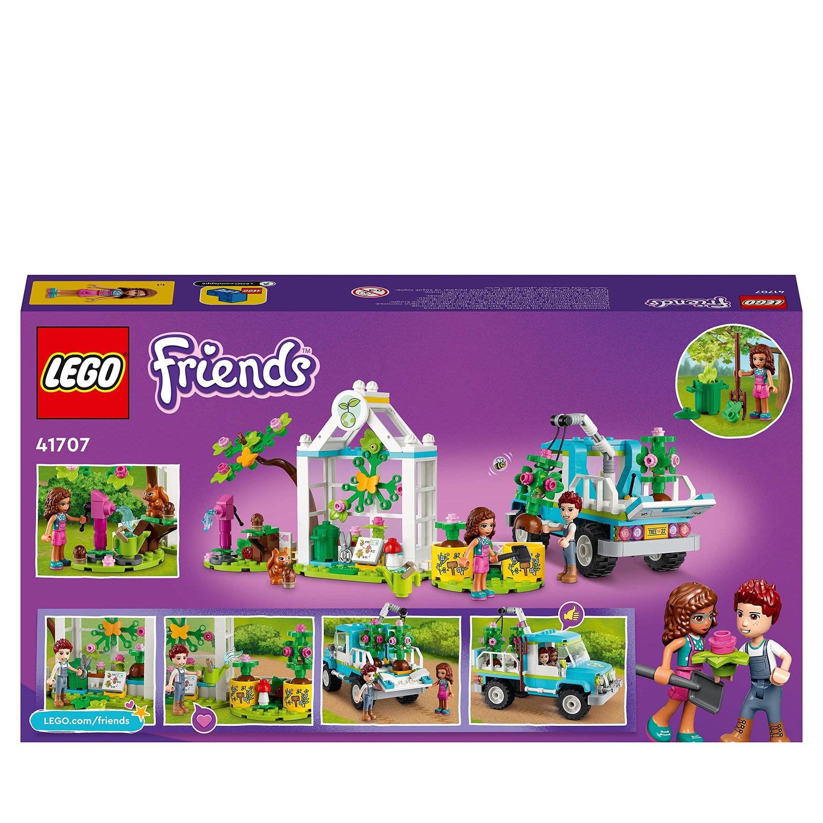 LEGO® Friends Tree-Planting Vehicle 41707 Building Kit (336 Pieces)