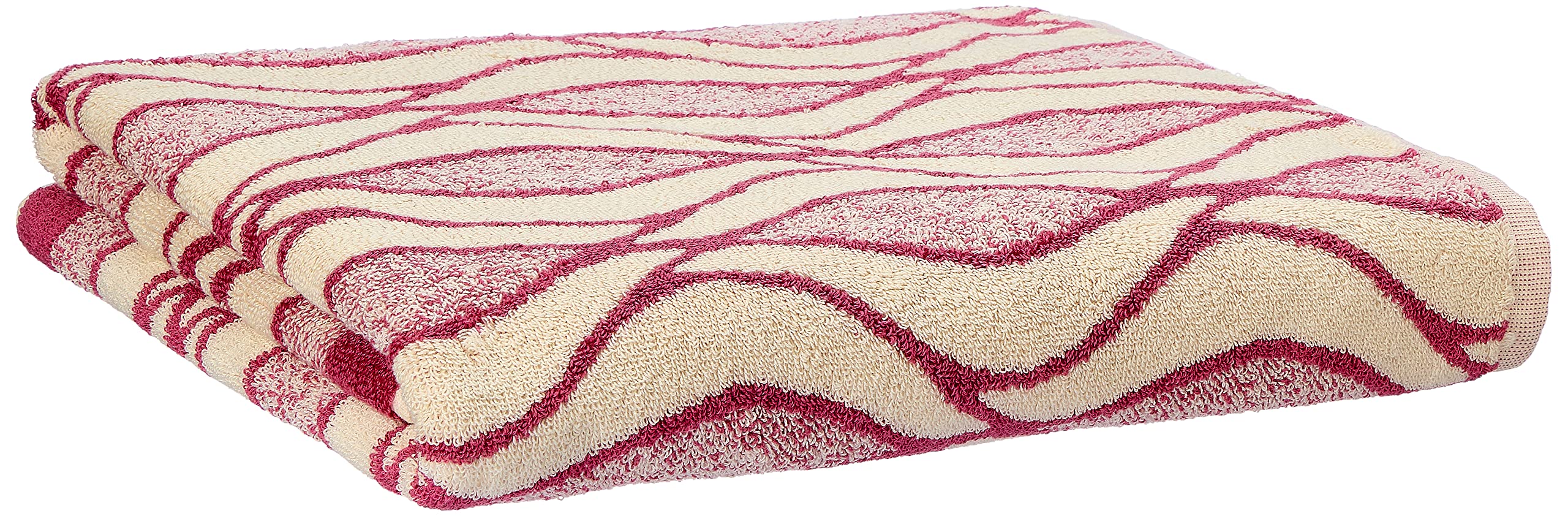 nit Bloom Jacquard Hand Towel Burgundy 60*100 Terry Towels Bloom 100% Egyptian Cotton