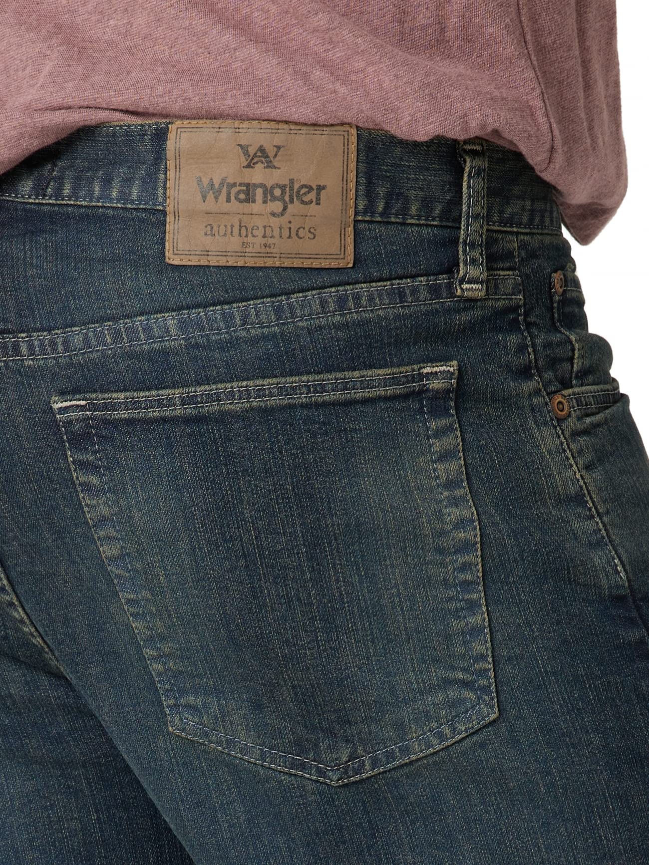 Wrangler Men's Classic Relaxed Fit Five Pocket Jean Short Denim