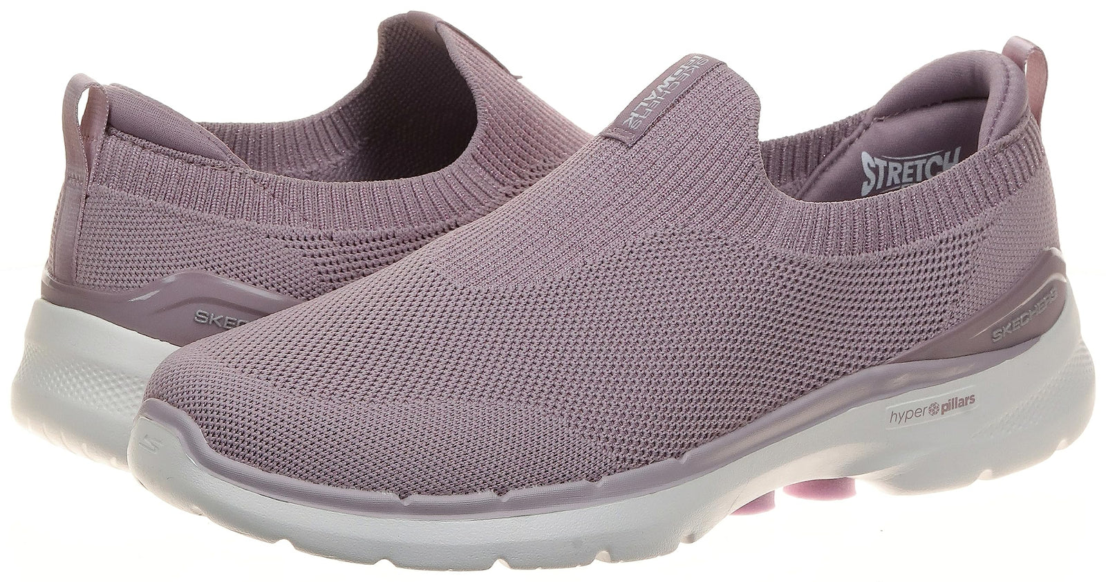 Skechers GO WALK 6 womens Walking Shoe.MAUVE.37EU