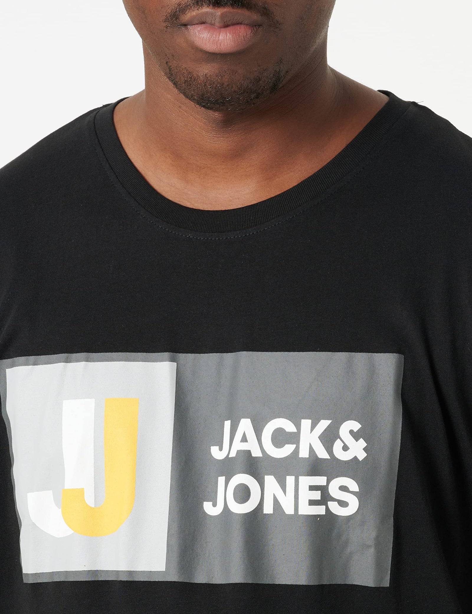 Jack & Jones Mens Logan Crew Neck T-Shirt (pack of 1)