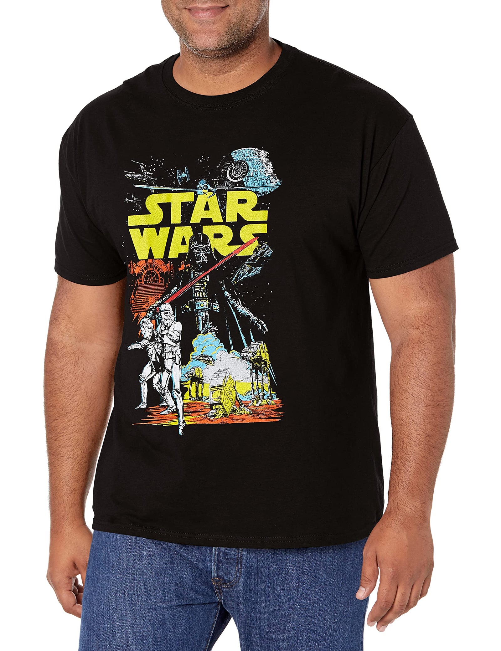 Star Wars Men's shirtrebel rebel rebel Classic Graphic T-Shirt