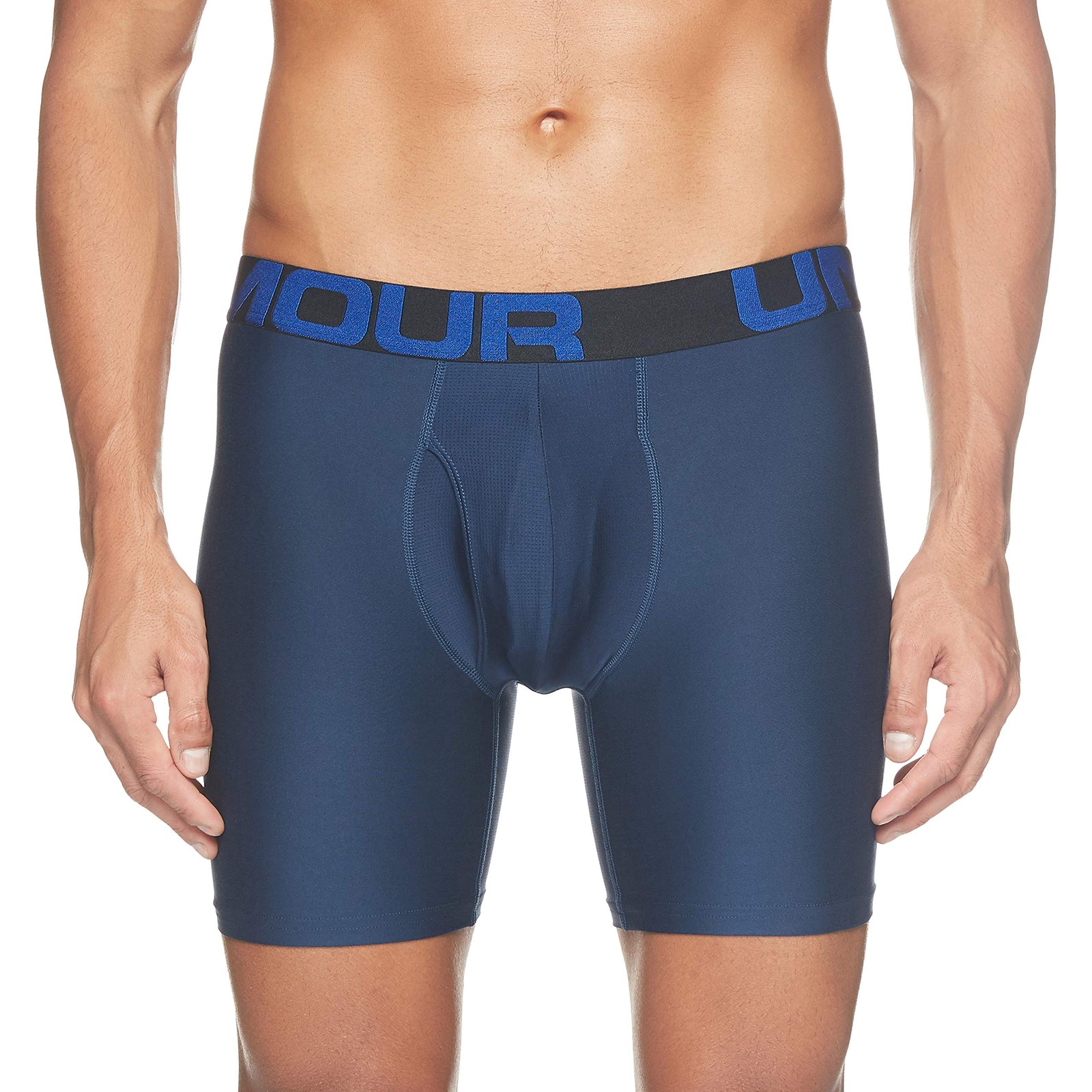 Under Armour mens Tech 6in 2 Pack Boxer Shorts