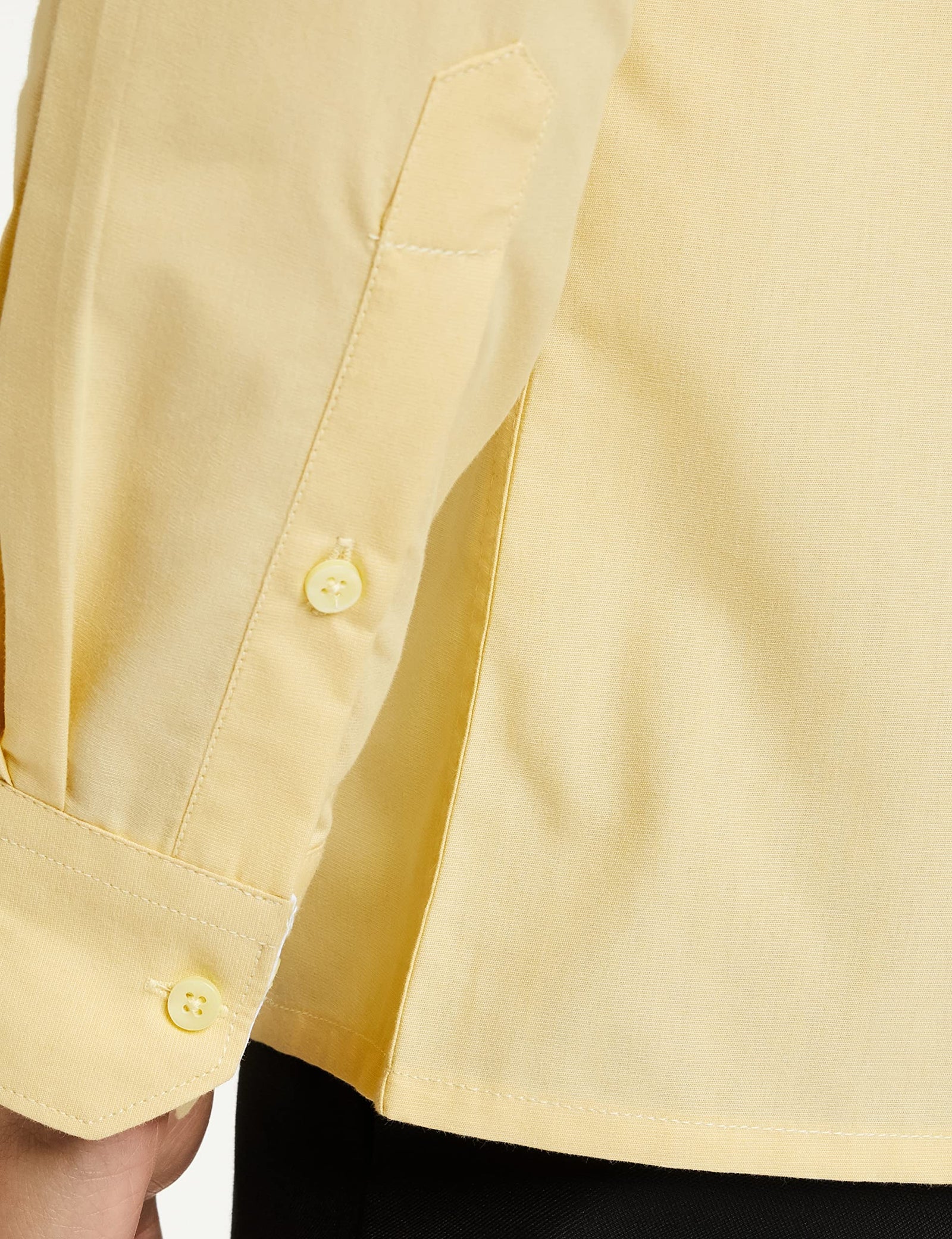 Diverse Men's Solid Regular Fit Formal Shirt Color: Yellow