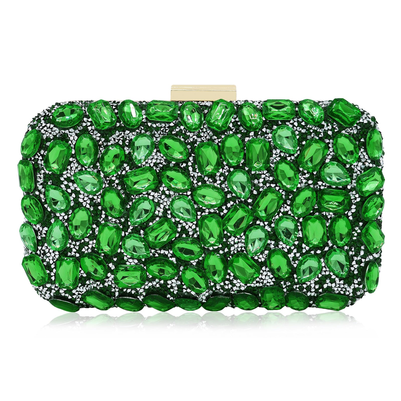 Milisente Clutch Purses For Women, Crystal Clutches Evening Bags Gemstone Clutch Purse For Wedding Party