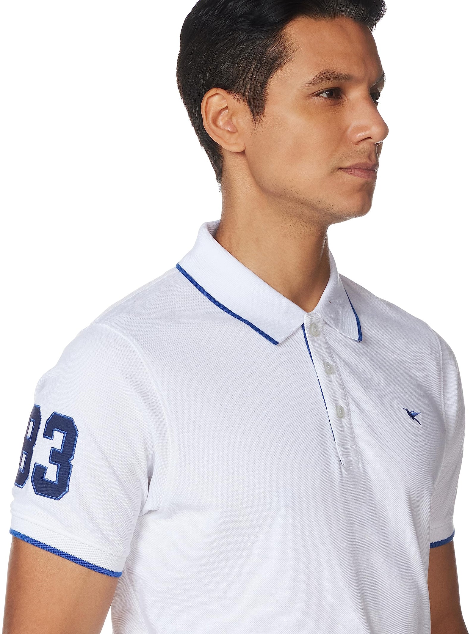 Deniklo Men's Solid Regular fit Polo Shirt