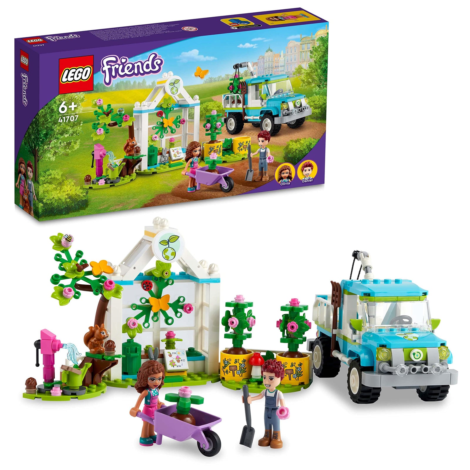 LEGO® Friends Tree-Planting Vehicle 41707 Building Kit (336 Pieces)