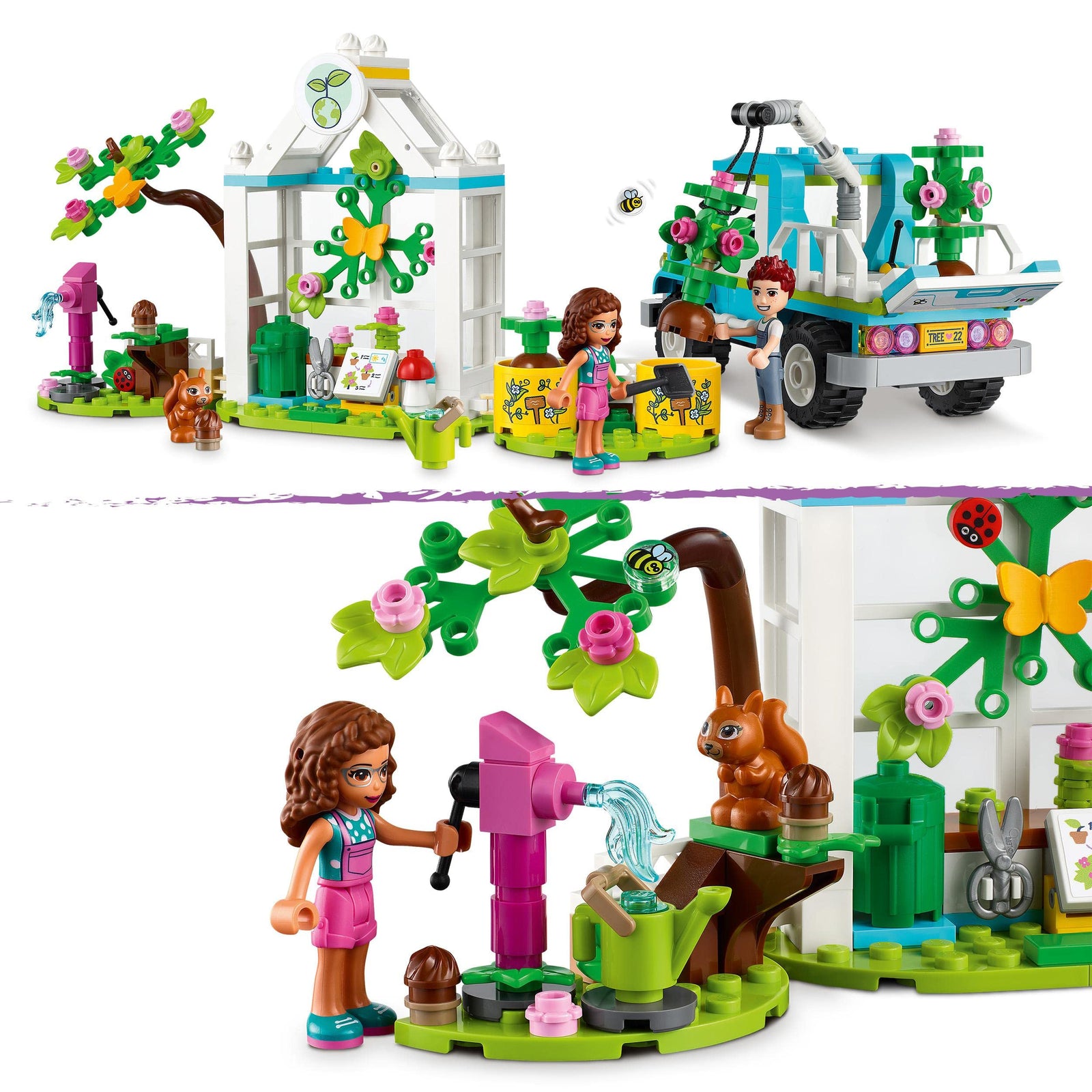 LEGO® Friends Tree-Planting Vehicle 41707 Building Kit (336 Pieces)