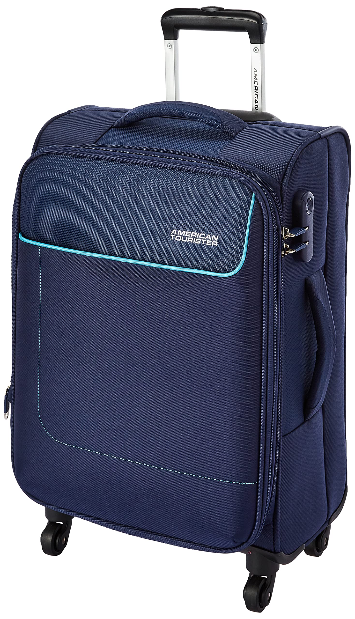 American Tourister Jamaica Soft Luggage Travel Trolley Bag , NAVY , 69 CM