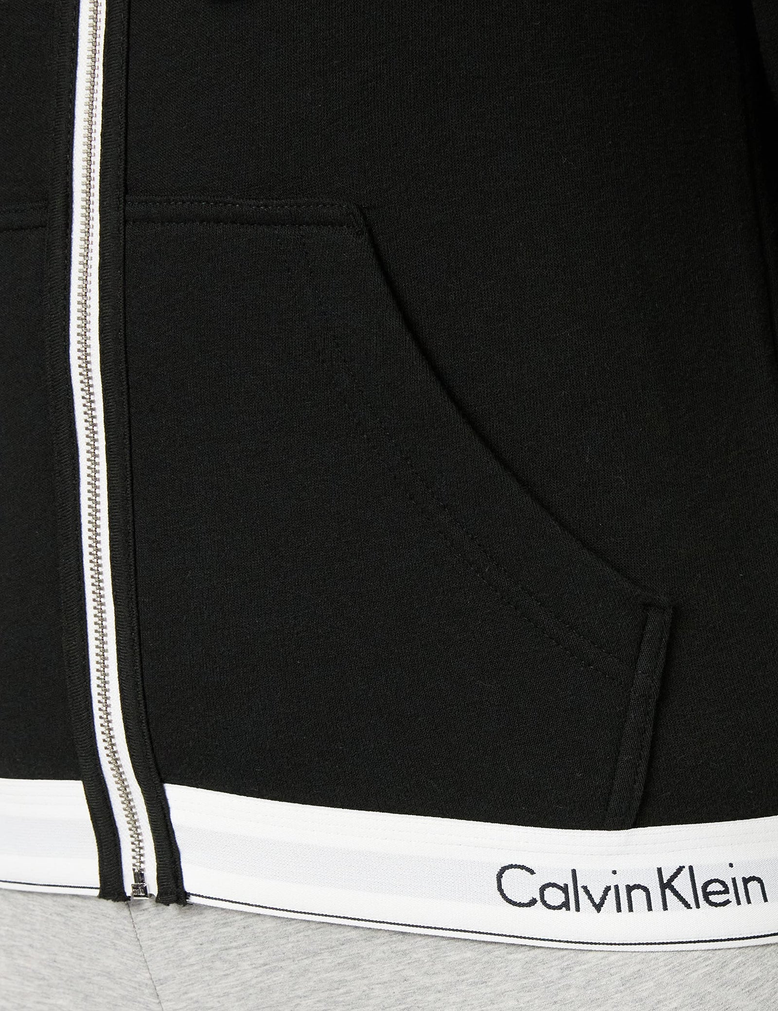 Calvin Klein Womens Top Hoodie Full Zip Knits