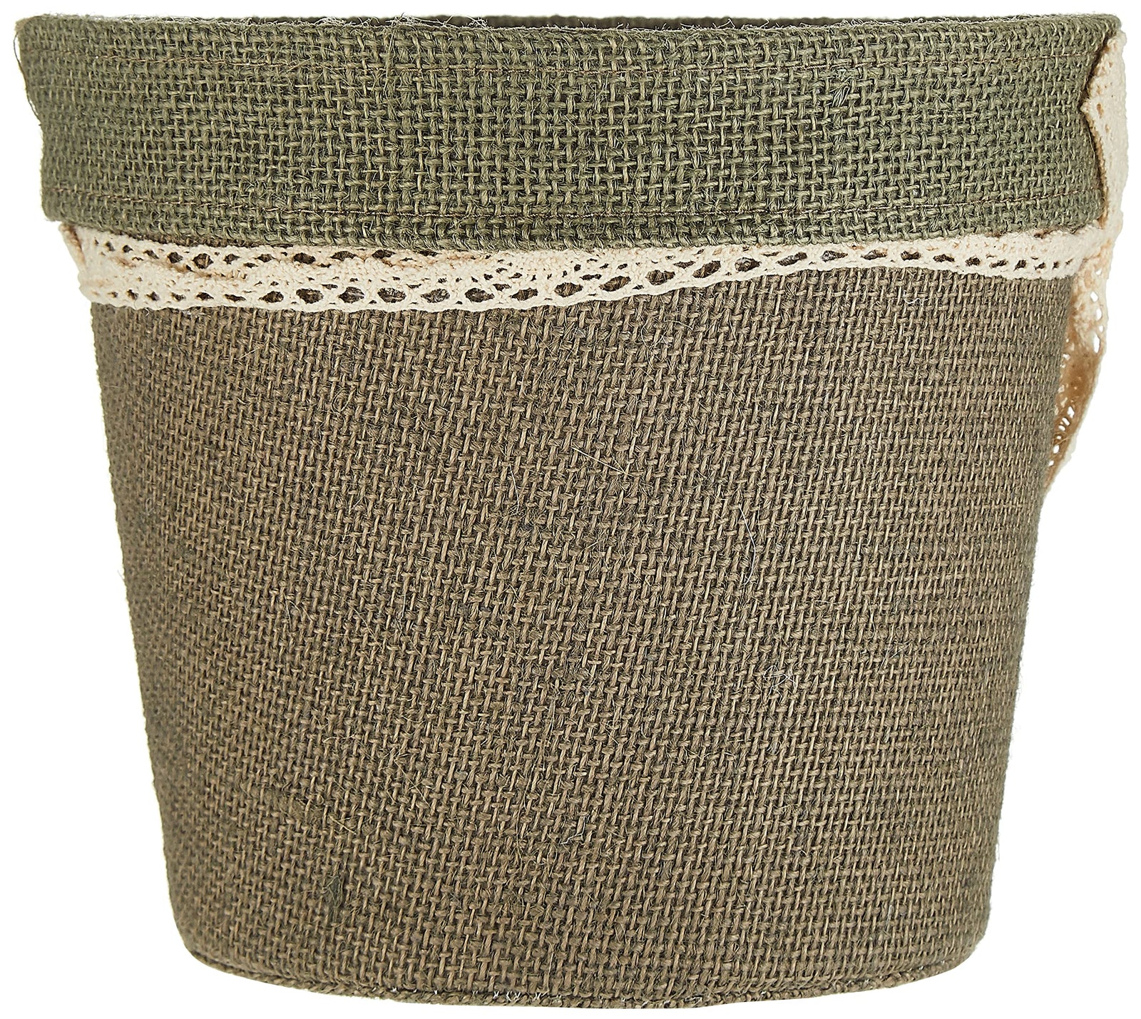 Ayra Ethnic Jute Pot Holder, Green