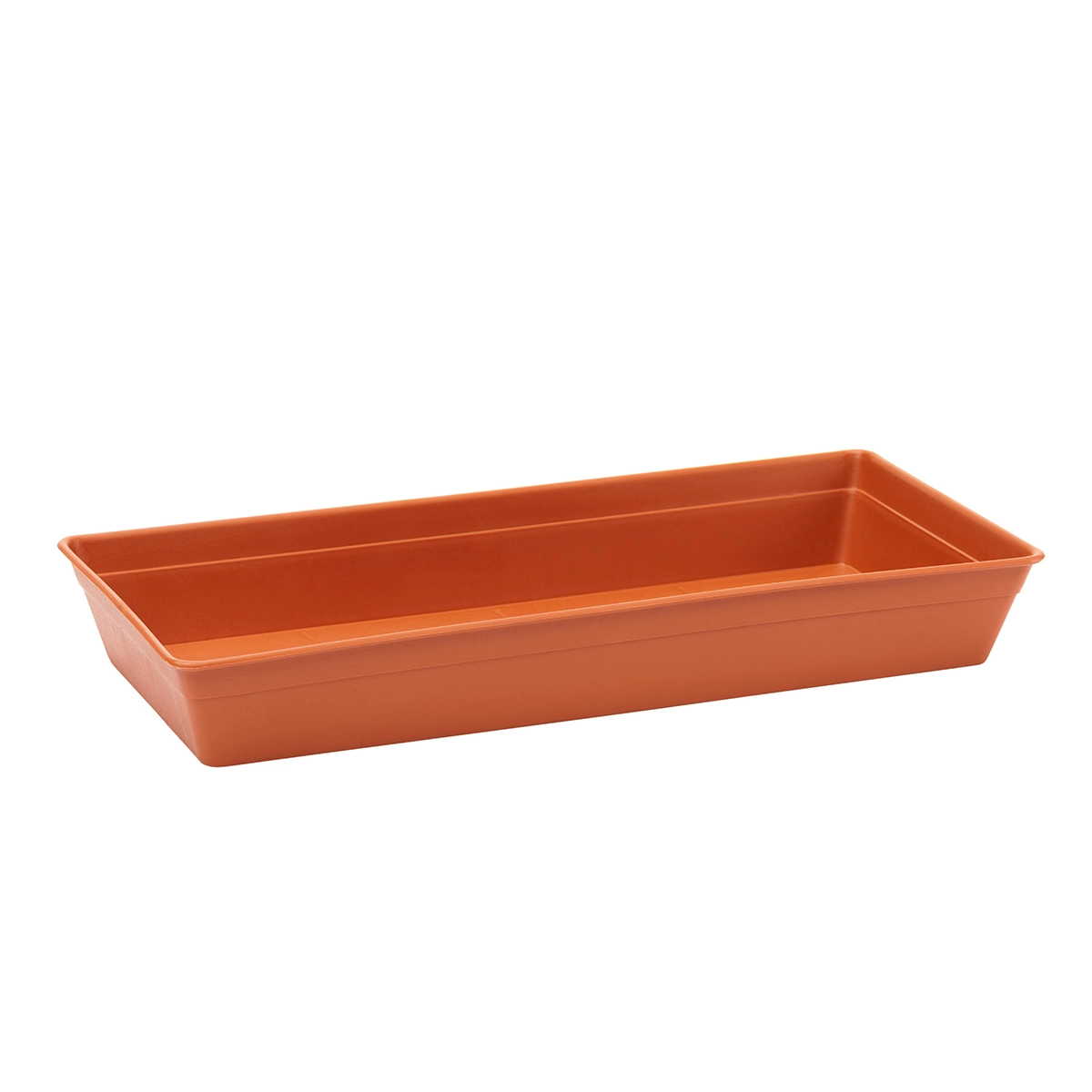 Bama Rectangular Saucer 60×23cm – Rectangular Plant Saucer, Made in Italy