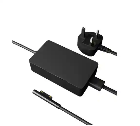 Generic Power Adapter Compatible with Microsoft Surface Pro 3/4/5/6/7, Charging Charger Adapter, Black