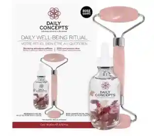 Daily Concept Rose Quartz Stone, Energy Crystal for Skincare & Meditation, Stone of Love