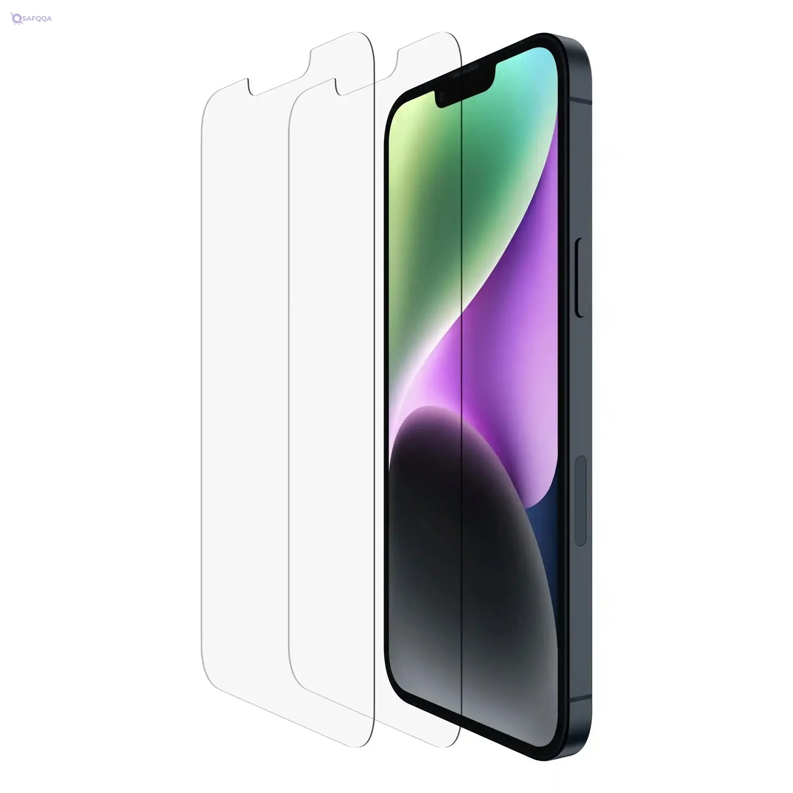 Belkin Screen Protector Glass 2-Pack for iPhone 14 Plus & iPhone 13 Pro Max, Tempered Glass Protection