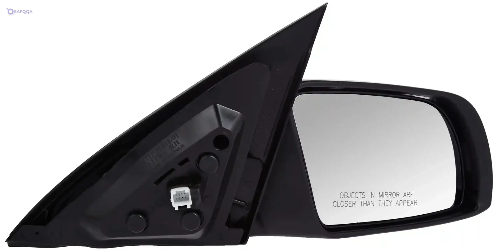Fit System 68599N Passenger Side Mirror for Nissan Altima Sedan, Textured Black, Power Foldaway Mirror with Turn Signal, PTM Cover
