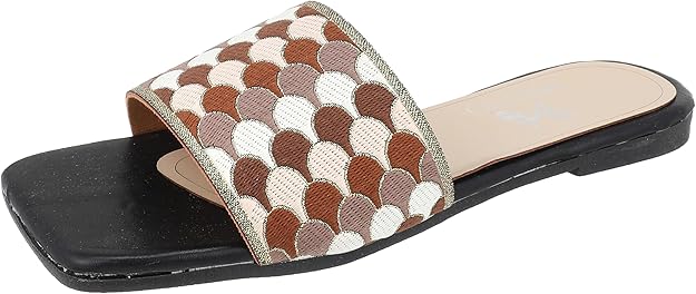 Madyos Women Flat Slippers for Daily Wear