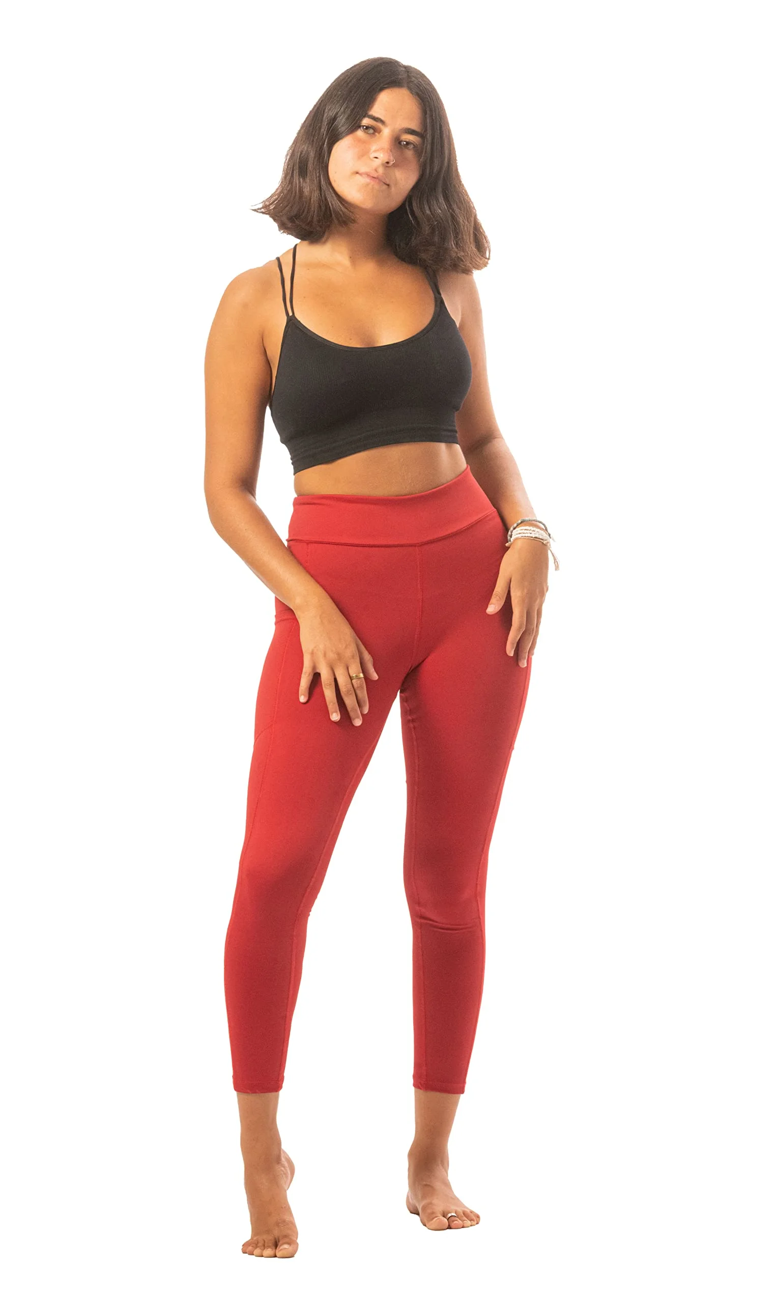 Red Dot Leggings for Women