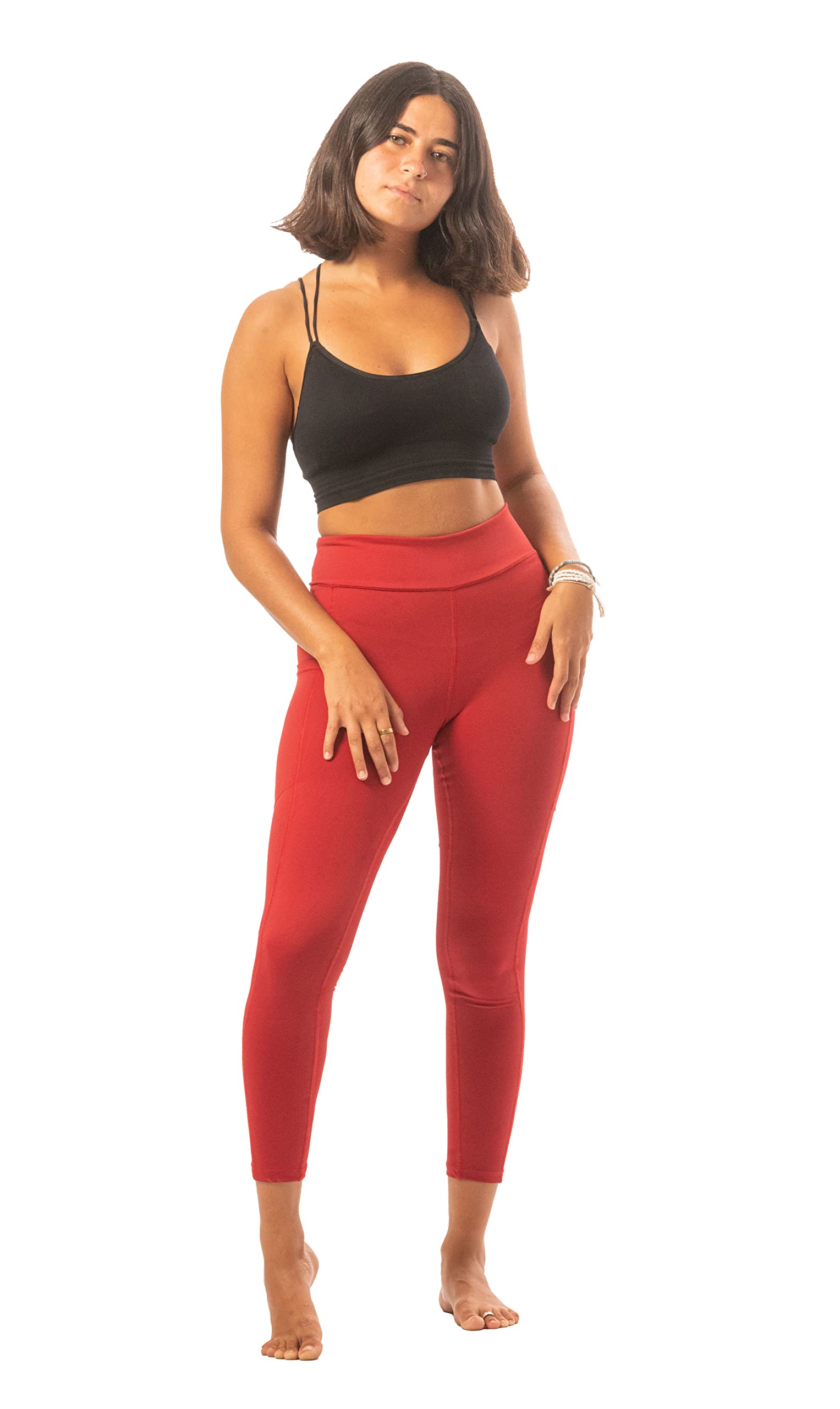 Red Dot Leggings for Women