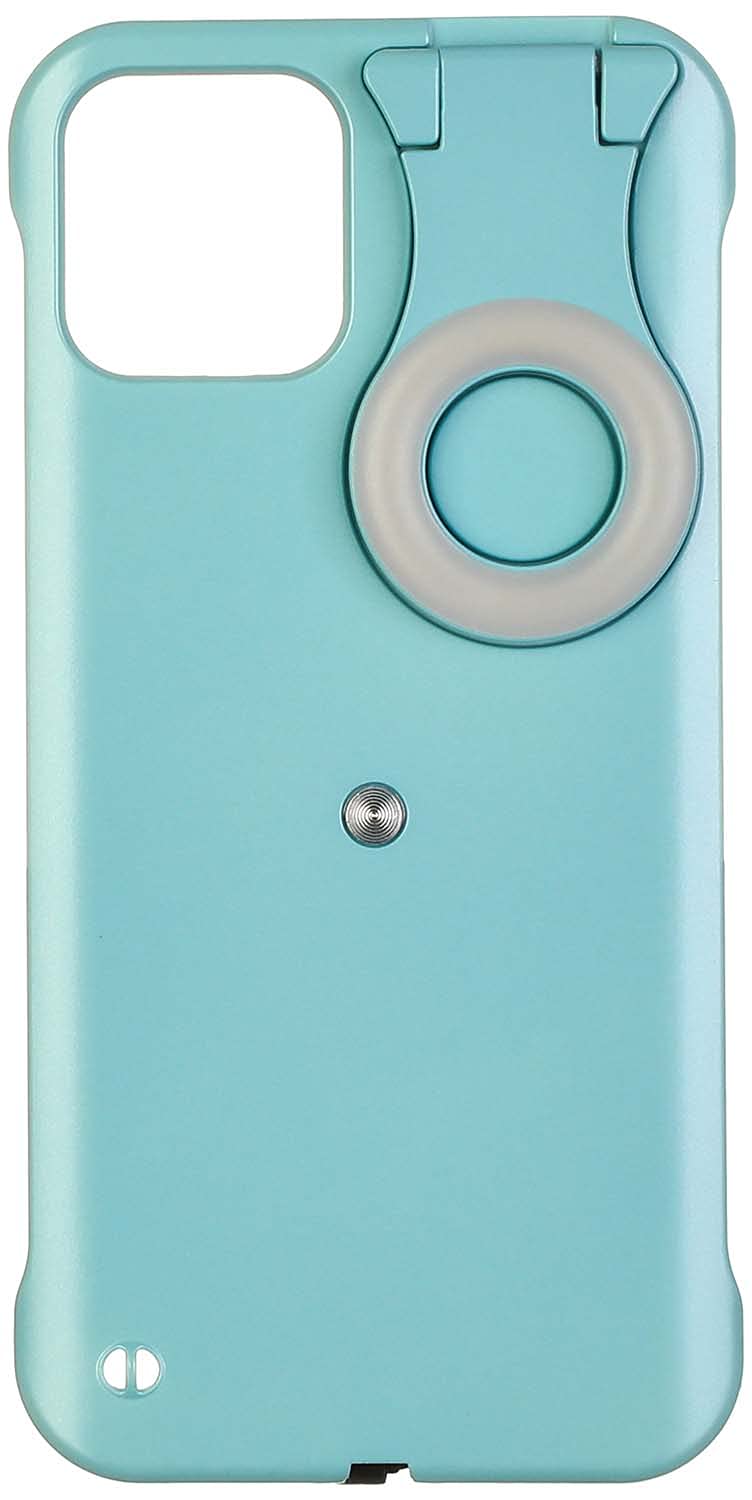 Hard Back Case with Front Camera Light for iPhone 12 / 12 Pro – Silicone Cover