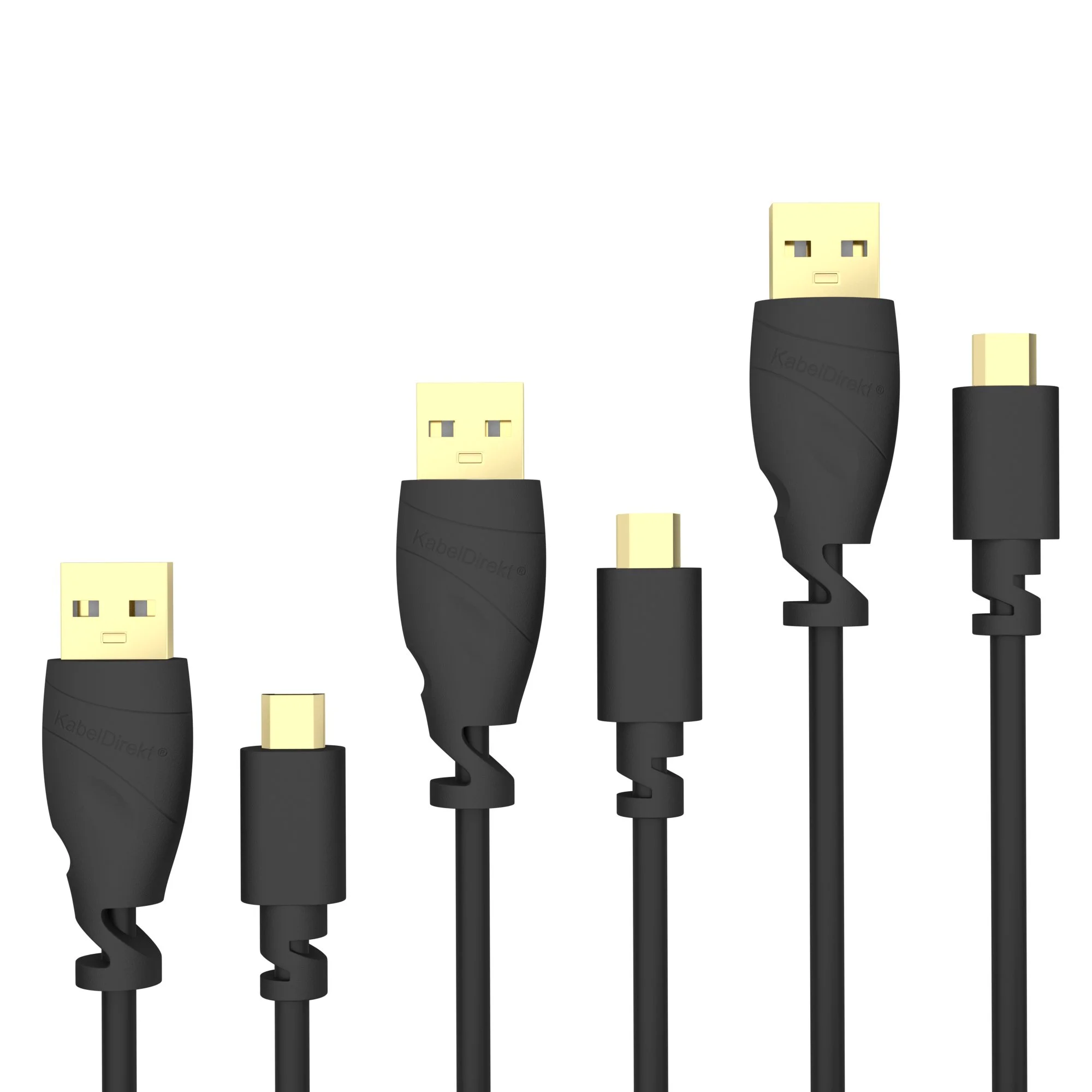 KabelDirekt Micro USB Cable – USB 2.0 Sync & Charge TOP Series