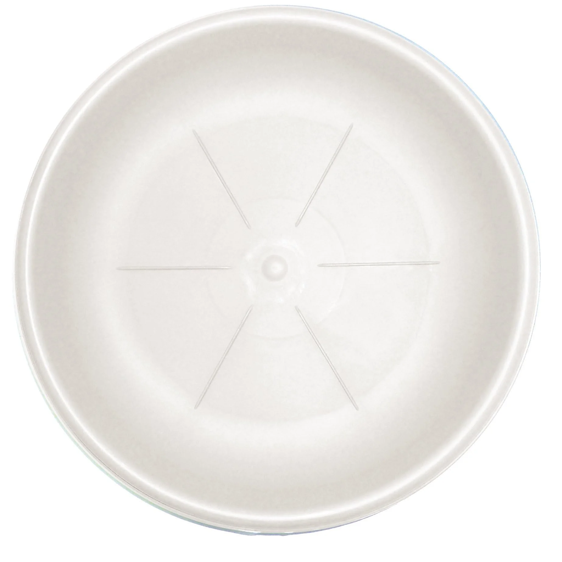 Bama Round Plant Saucer – Durable Plastic Flower Pot Tray