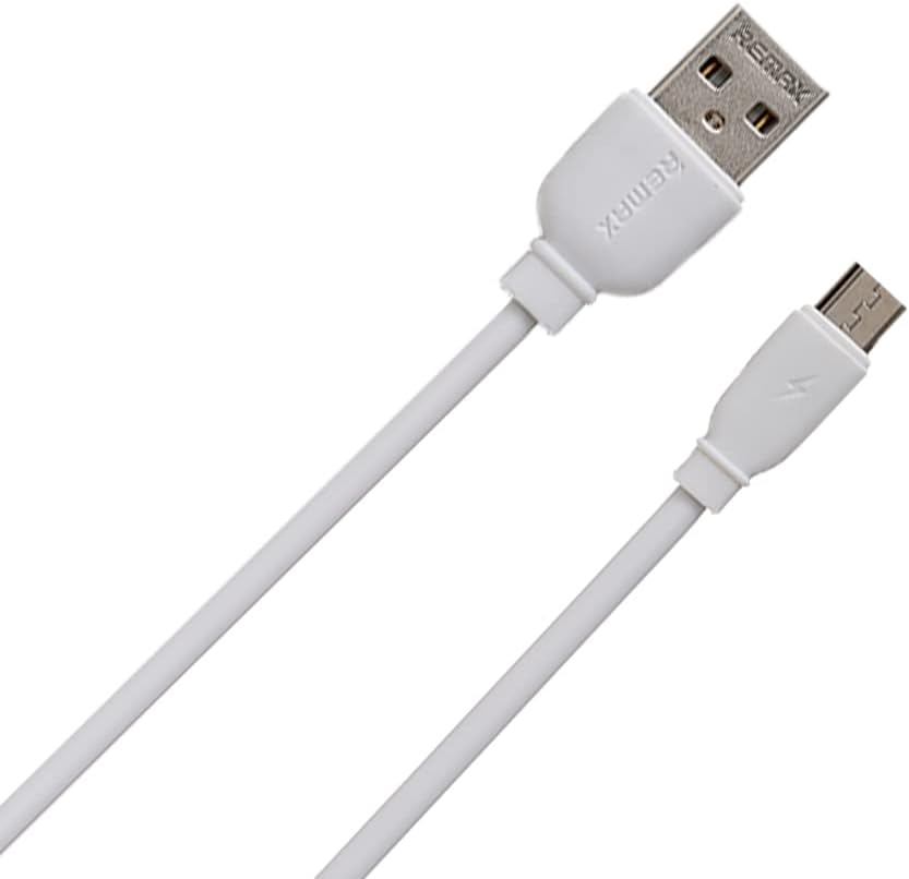 Remax Lightning Cable Set – Fast Charging & Data Sync 2.4A Cables 1m (Pack of 2)