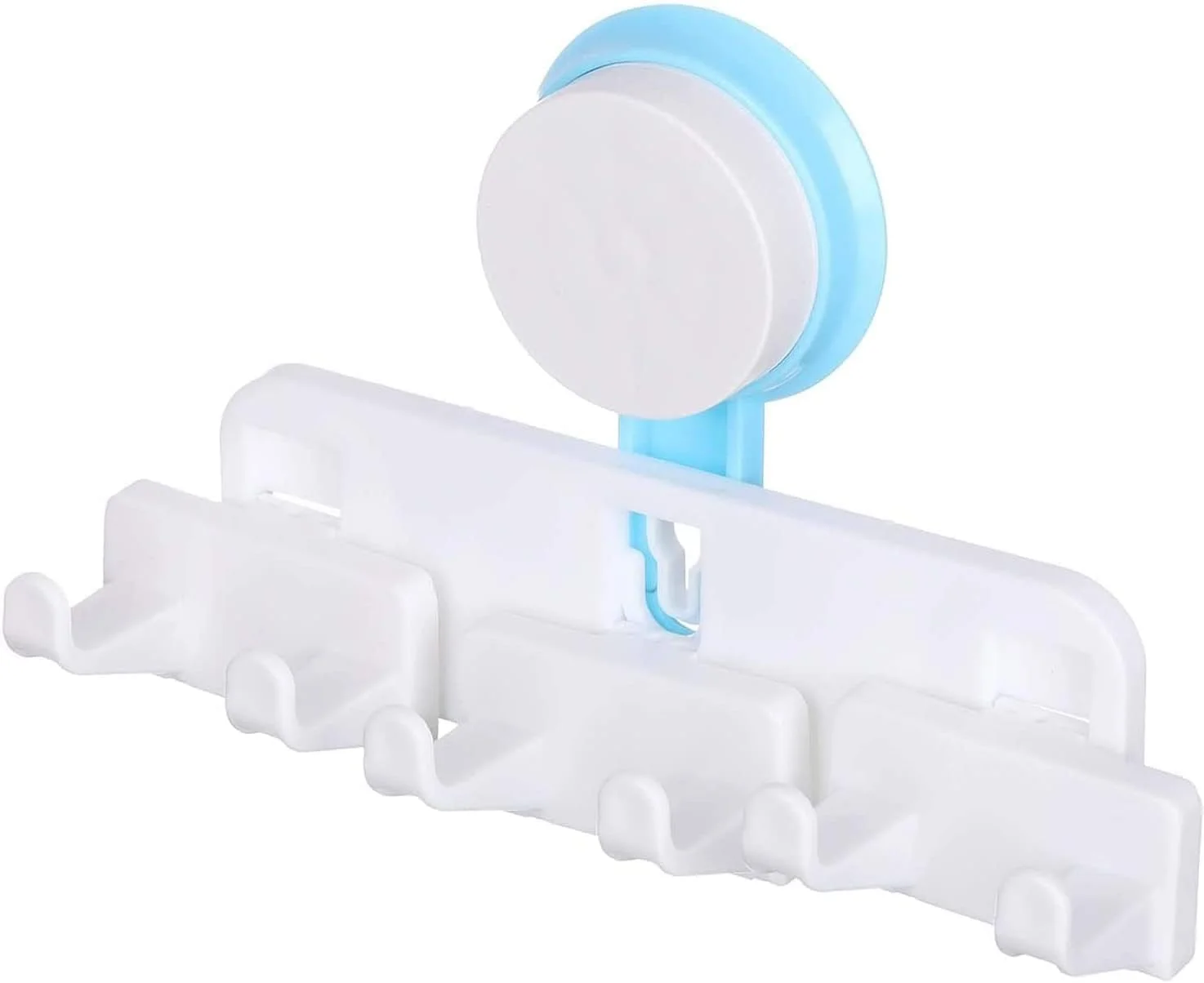 EL-Yassin Cleaning Tools Holder with 6 Hooks  Easy Wall-Mounted Storage Organizer