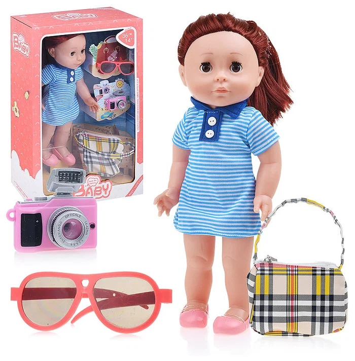 Kids Doll with Accessories – Pretend Play Toy Set